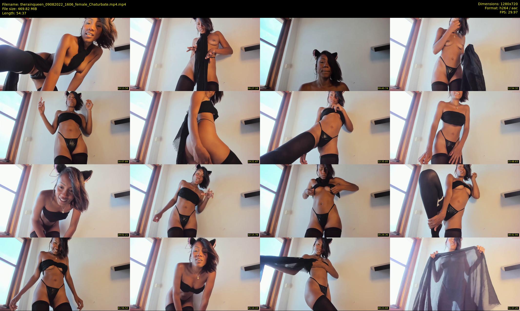 therainqueen — 55 minute Chaturbate female cam show recording, 720p, Aug 9, 2022