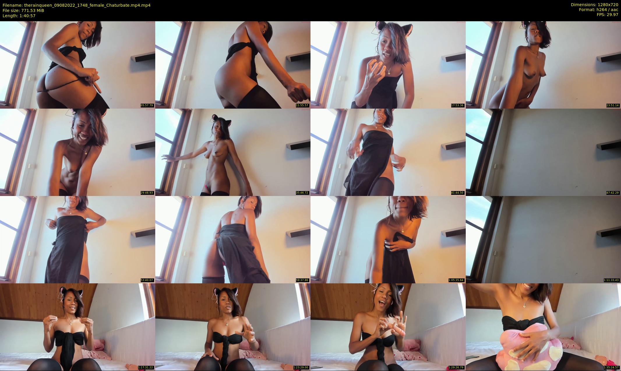 therainqueen — 101 minute Chaturbate female cam show recording, 720p, Aug 9, 2022