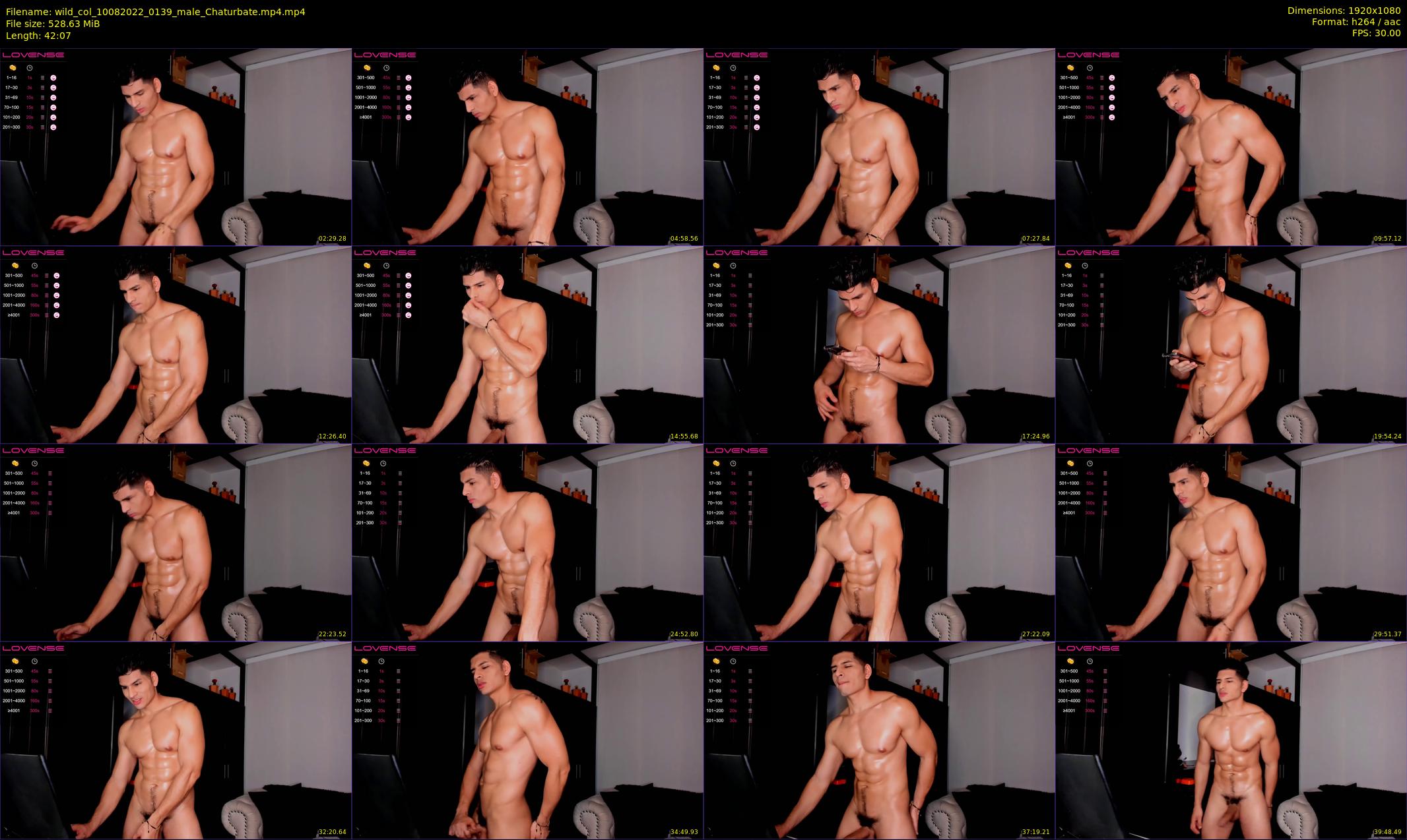 wild_col — 43 minute Chaturbate male cam show recording, 1080p, Aug 10, 2022