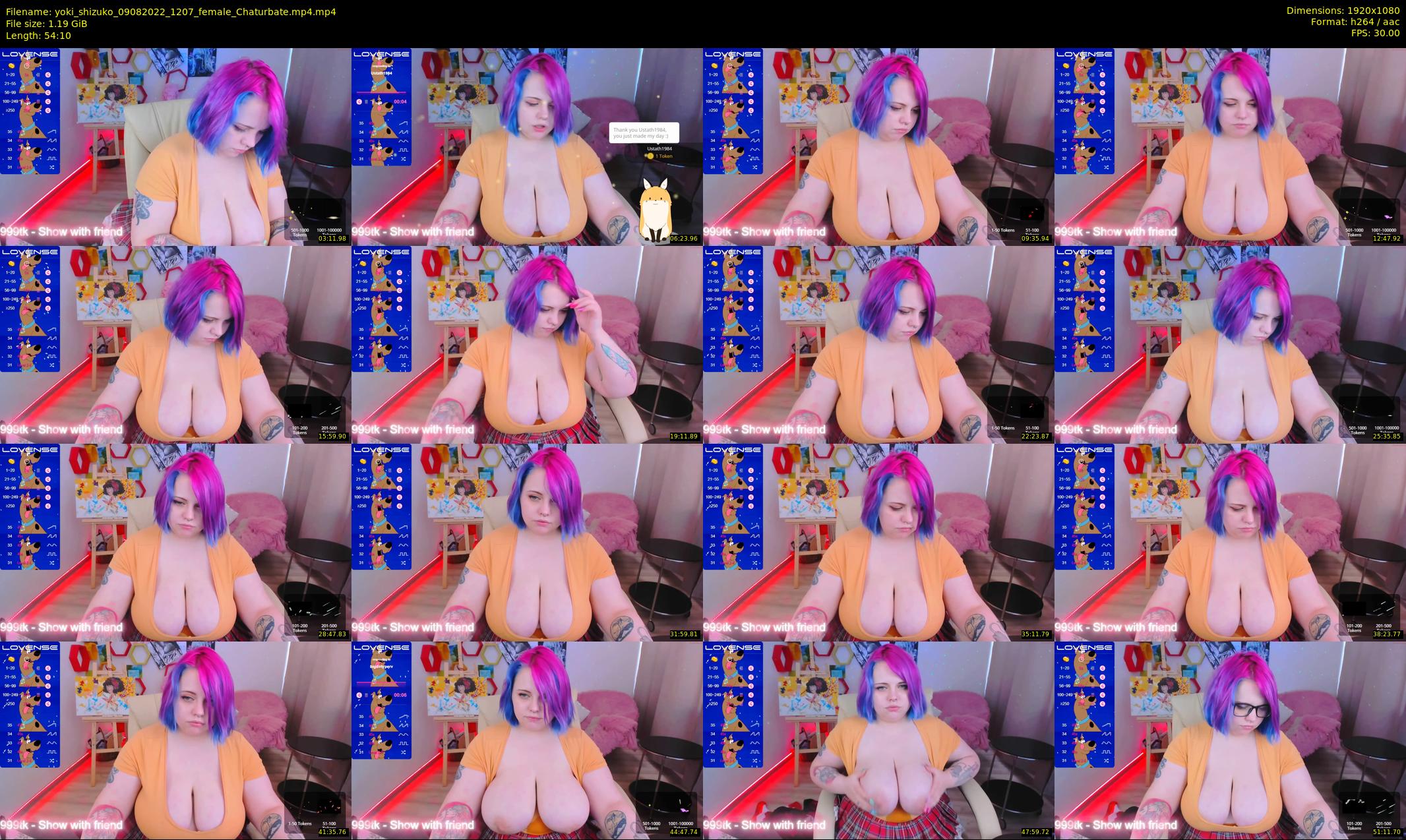 yoki_shizuko — 55 minute Chaturbate female cam show recording, 1080p, Aug 9, 2022
