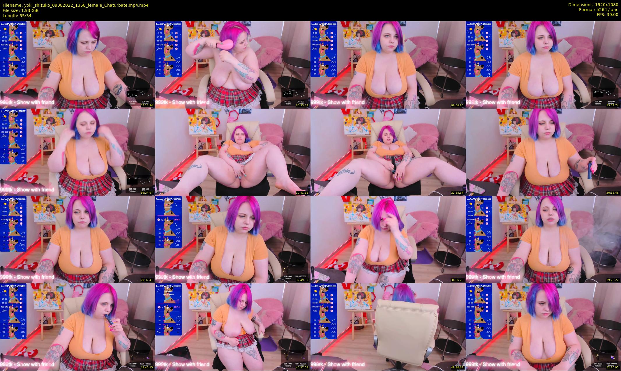 yoki_shizuko — 56 minute Chaturbate female cam show recording, 1080p, Aug 9, 2022