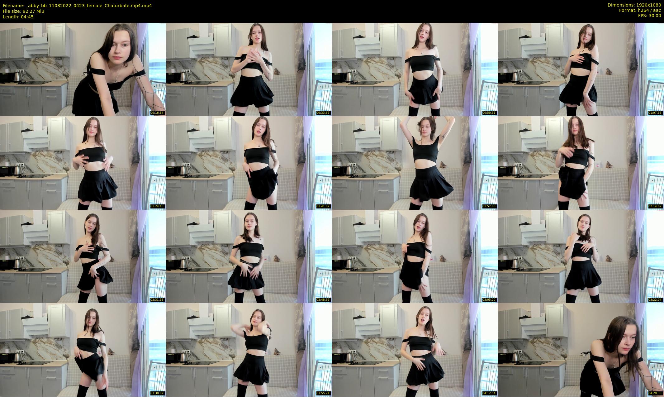 _abby_bb — 5 minute Chaturbate female cam show recording, 1080p, Aug 11, 2022