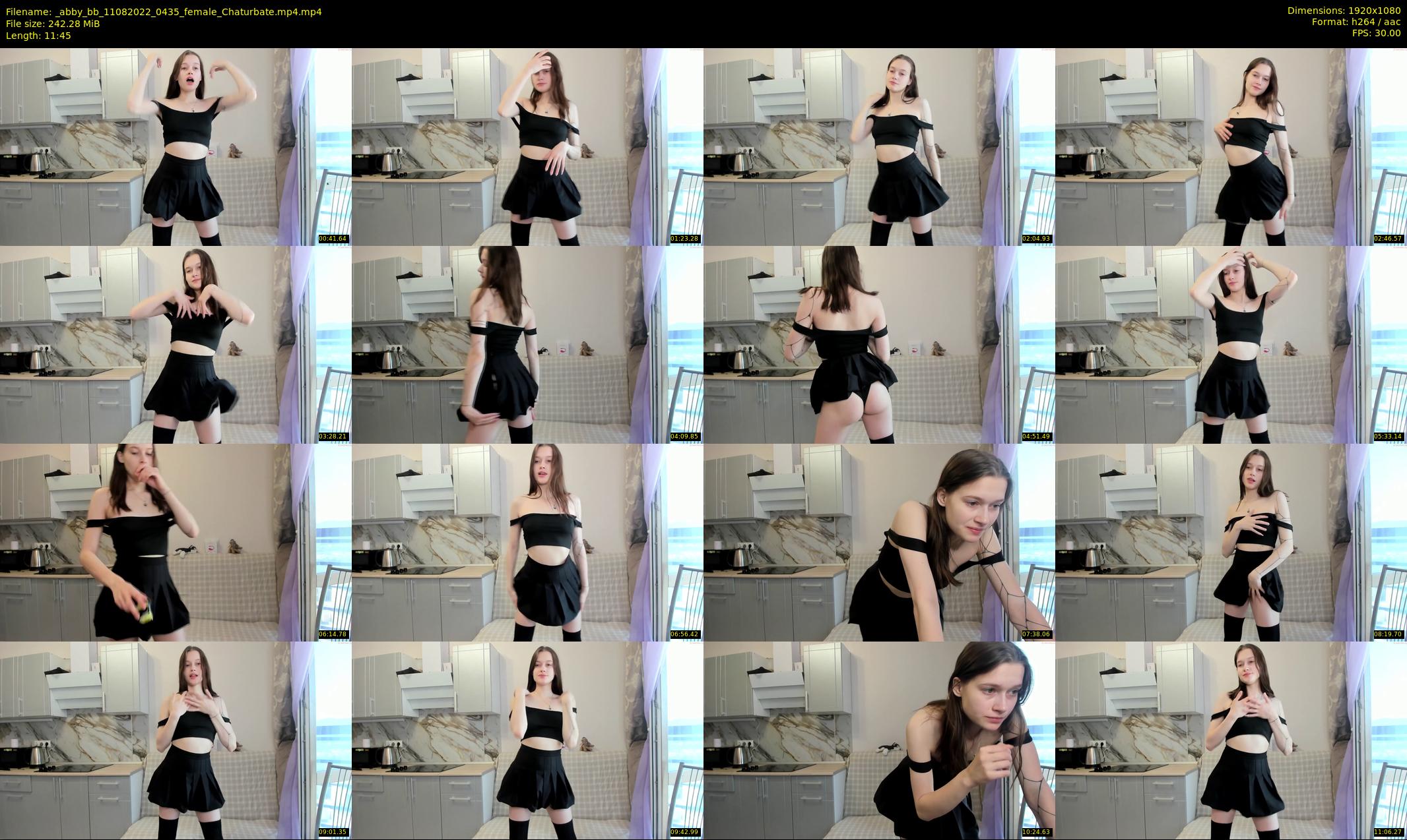 _abby_bb — 12 minute Chaturbate female cam show recording, 1080p, Aug 11, 2022
