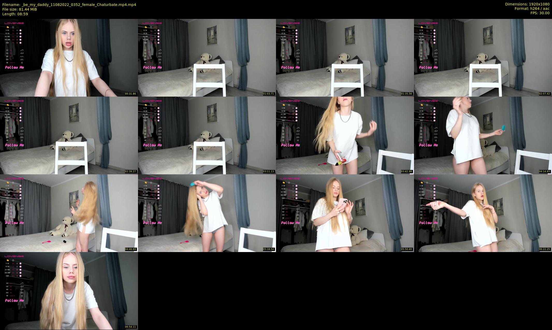 _be_my_daddy — 9 minute Chaturbate female cam show recording, 1080p, Aug 11, 2022