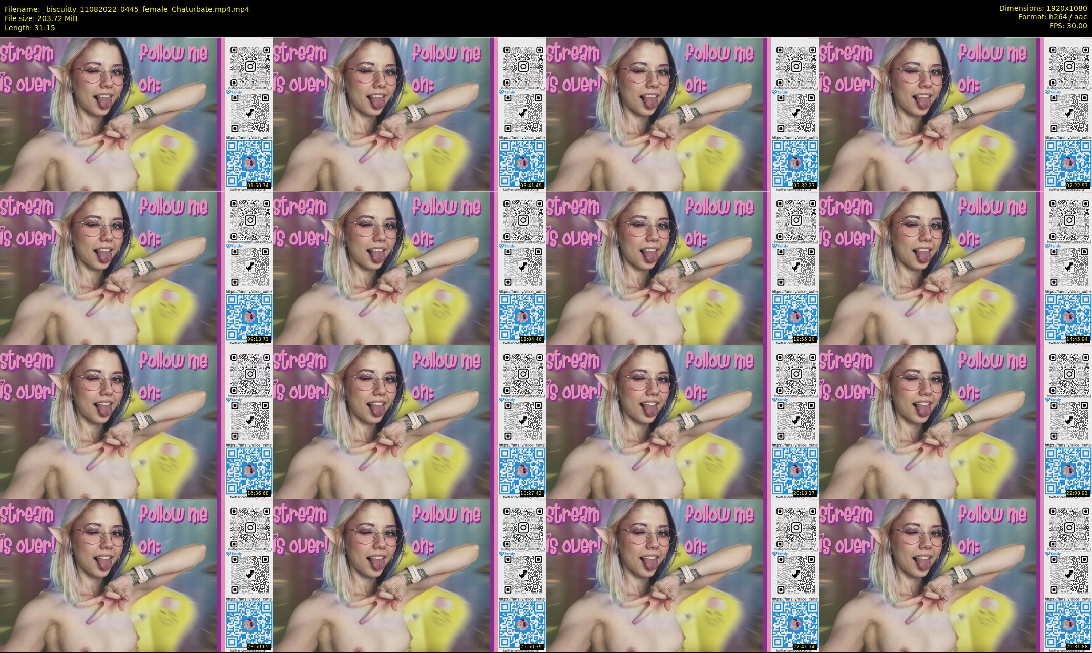 _biscuitty — 32 minute Chaturbate female cam show recording, 1080p, Aug 11, 2022