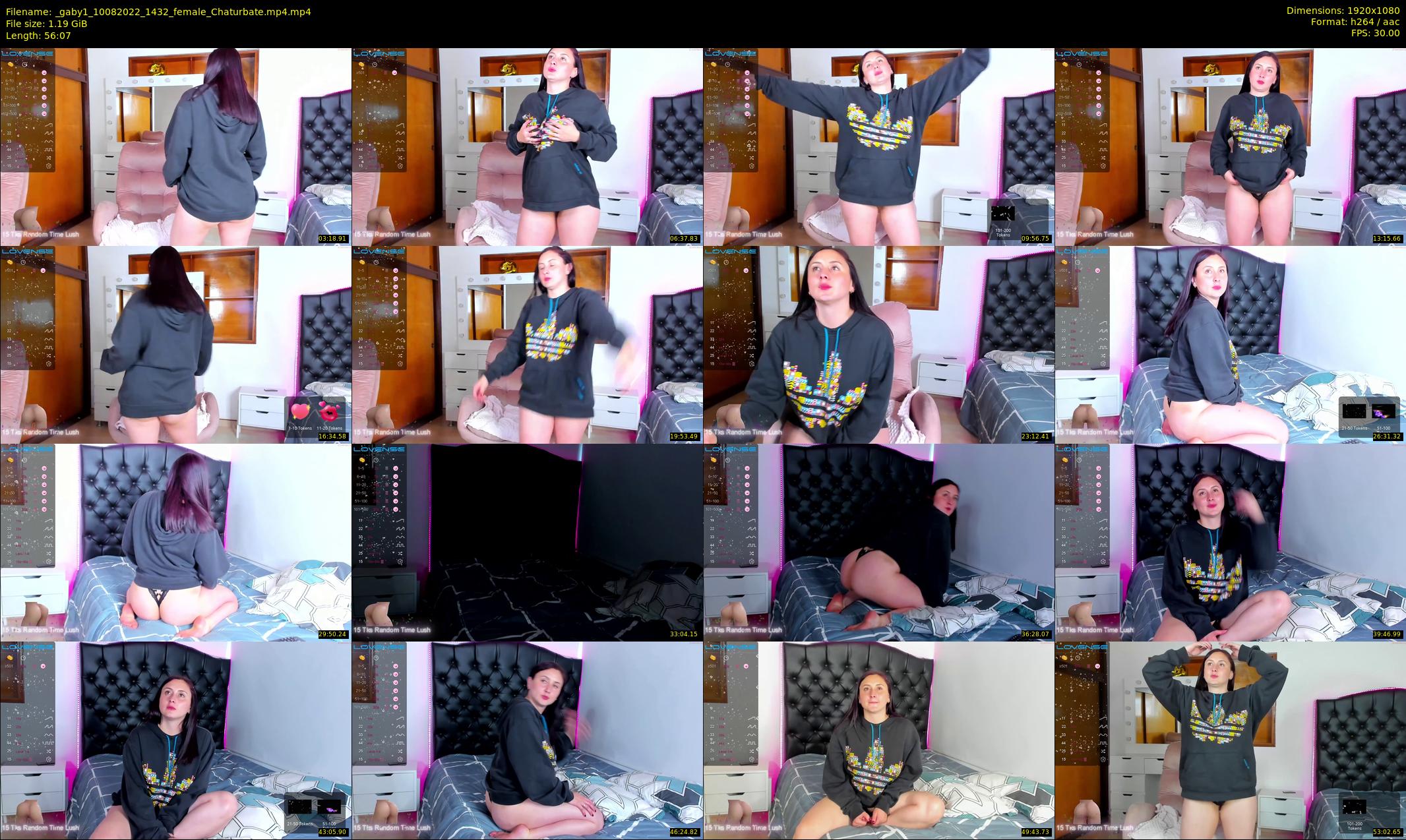 _gaby1 — 57 minute Chaturbate female cam show recording, 1080p, Aug 10, 2022