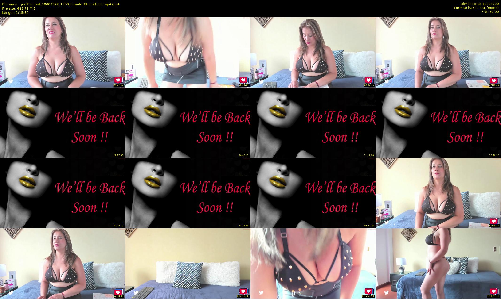 _jeniffer_hot — 76 minute Chaturbate female cam show recording, 720p, Aug 10, 2022