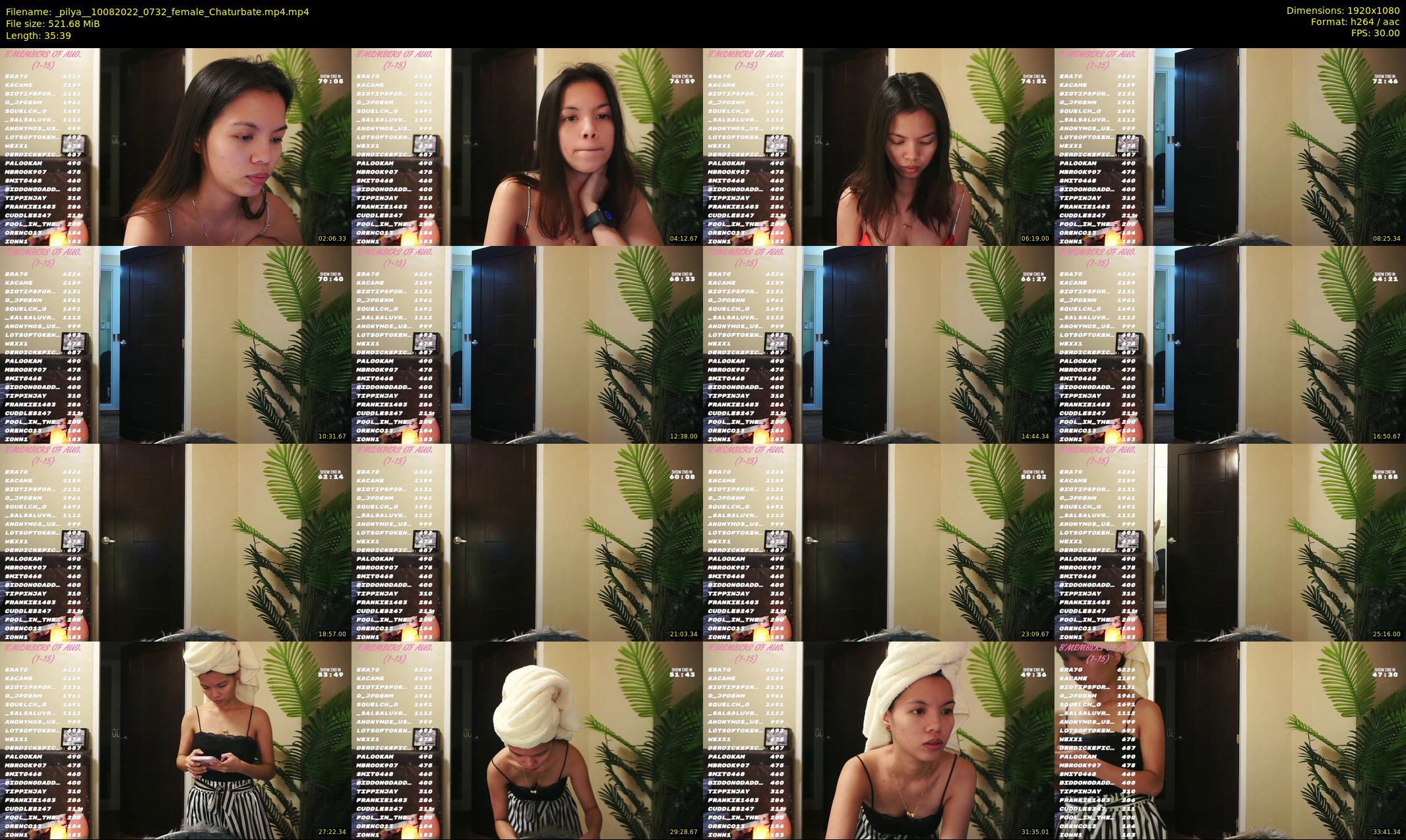 _pilya_ — 36 minute Chaturbate female cam show recording, 1080p, Aug 10, 2022