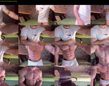 adam_muscle_ — 54 minute Chaturbate male cam show recording, 1080p, Aug 10, 2022