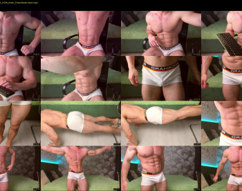 adam_muscle_ — 8 minute Chaturbate male cam show recording, 1080p, Aug 10, 2022