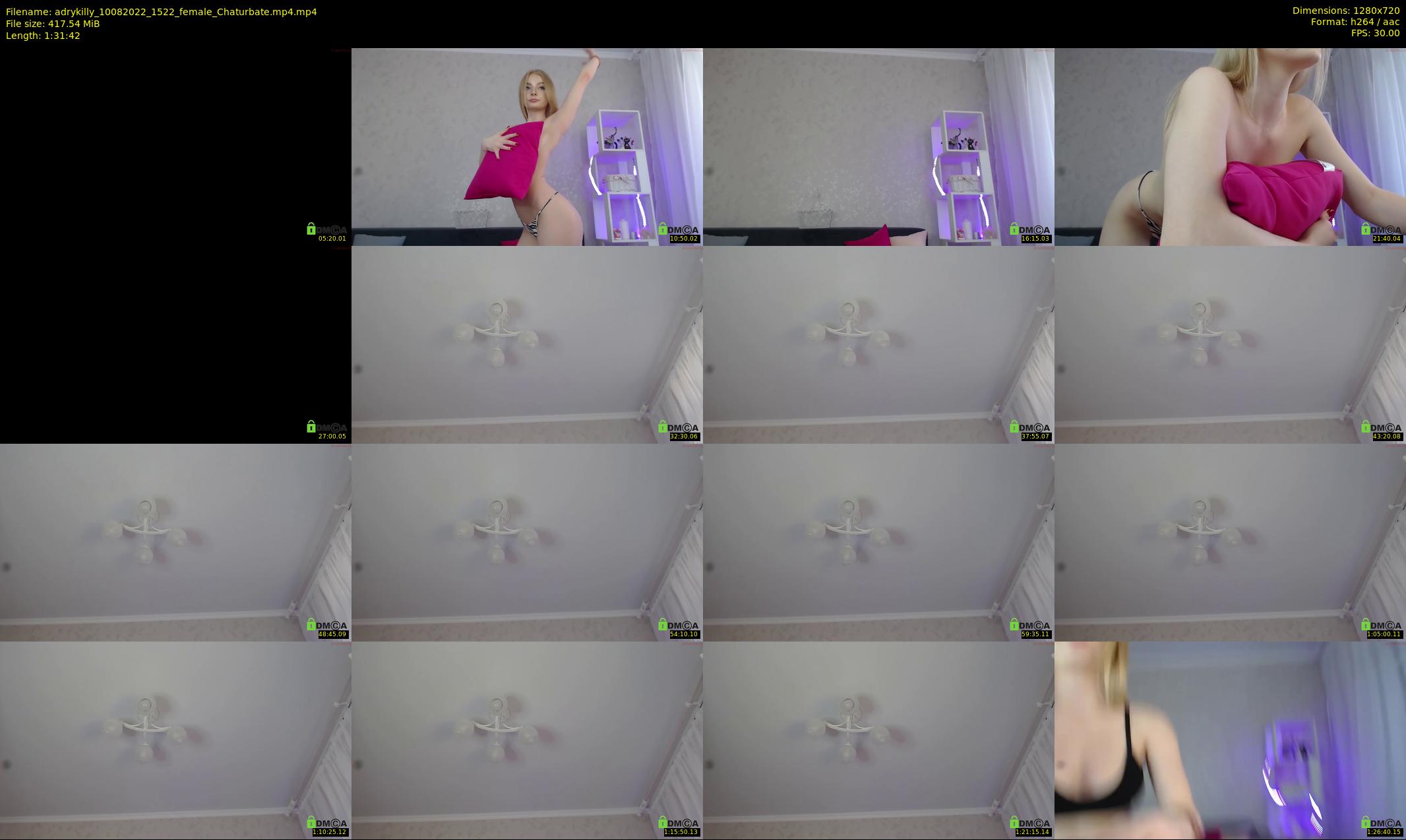 adrykilly — 92 minute Chaturbate female cam show recording, 720p, Aug 10, 2022