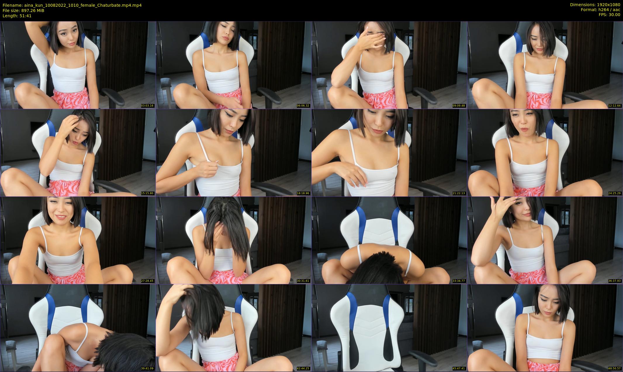 aina_kun — 52 minute Chaturbate female cam show recording, 1080p, Aug 10, 2022