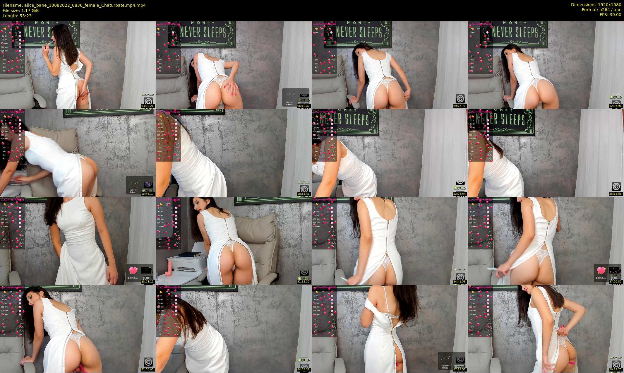 alice_bane — 54 minute Chaturbate female cam show recording, 1080p, Aug 10, 2022