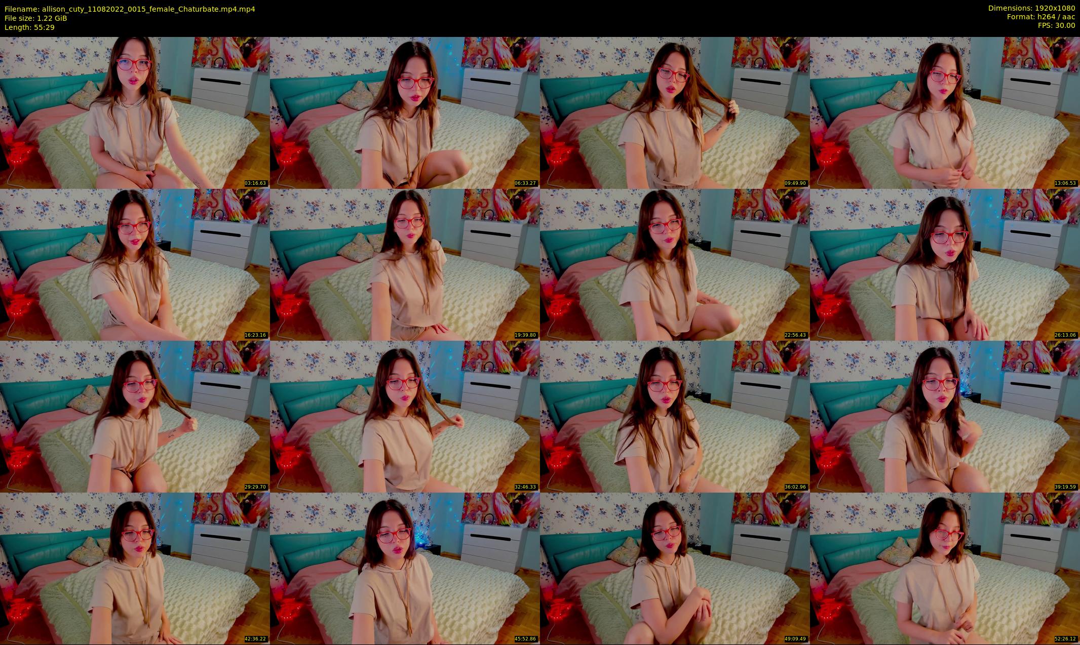 allison_cuty — 56 minute Chaturbate female cam show recording, 1080p, Aug 11, 2022