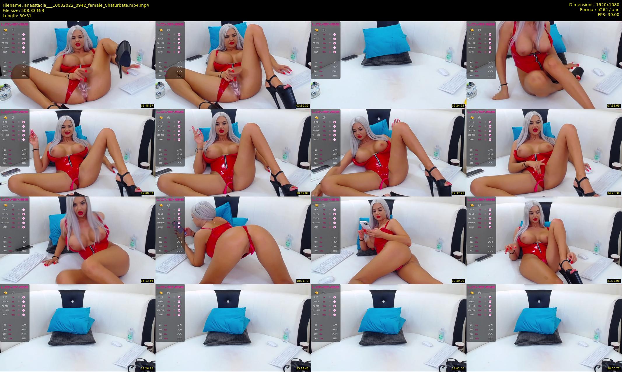 anasstacia__ — 31 minute Chaturbate female cam show recording, 1080p, Aug 10, 2022