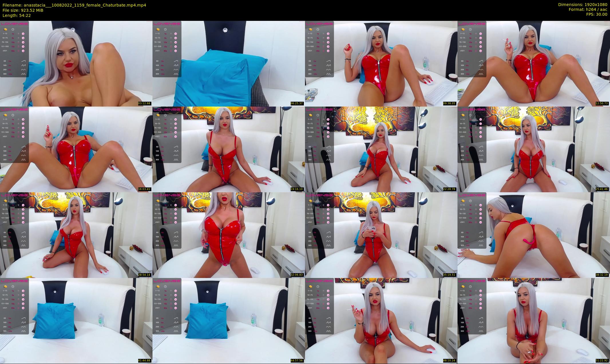 anasstacia__ — 55 minute Chaturbate female cam show recording, 1080p, Aug 10, 2022