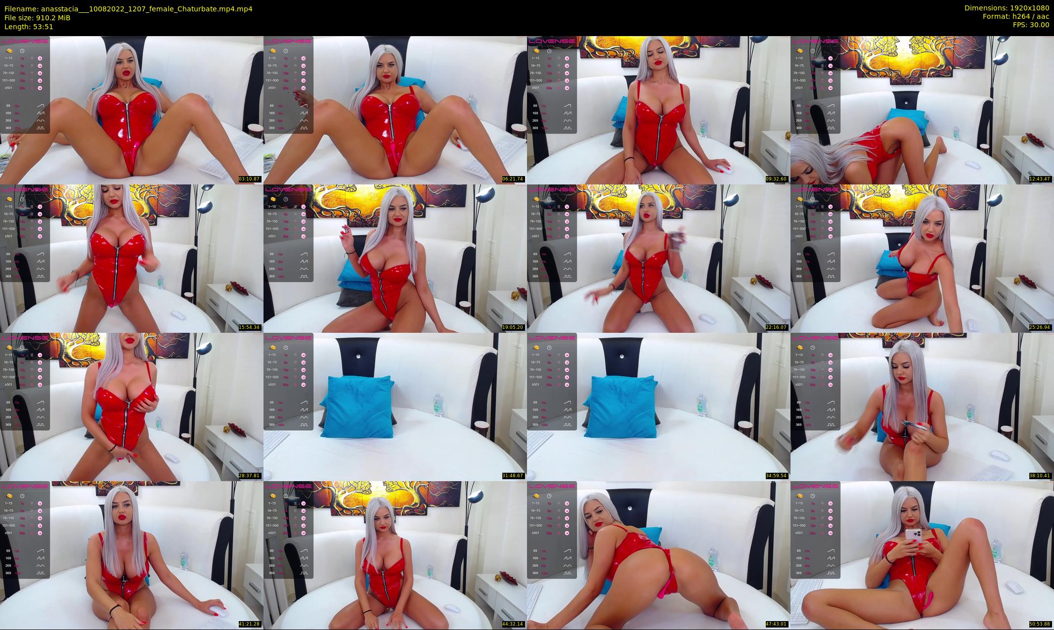 anasstacia__ — 54 minute Chaturbate female cam show recording, 1080p, Aug 10, 2022