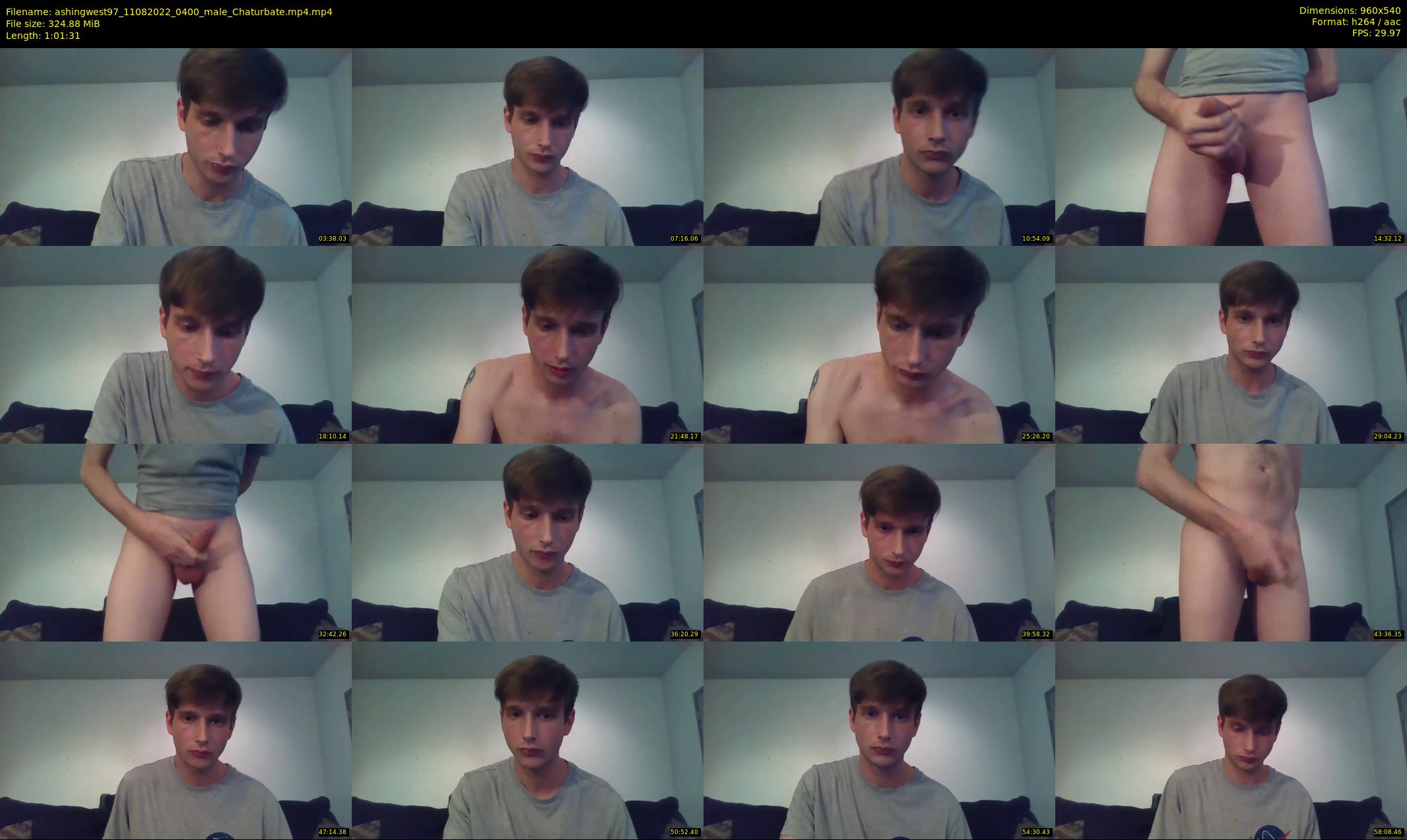 ashingwest97 — 62 minute Chaturbate male cam show recording, 480p, Aug 11, 2022
