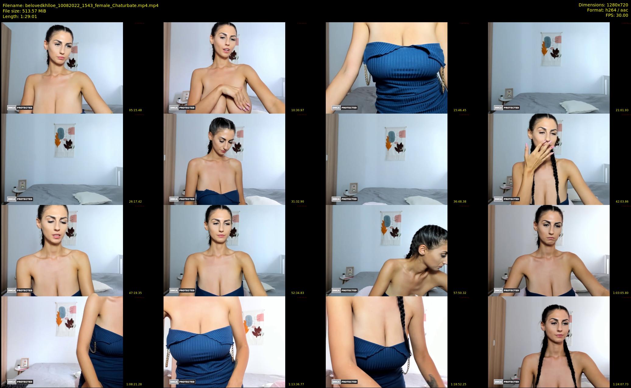 belovedkhlloe — 90 minute Chaturbate female cam show recording, 720p, Aug 10, 2022