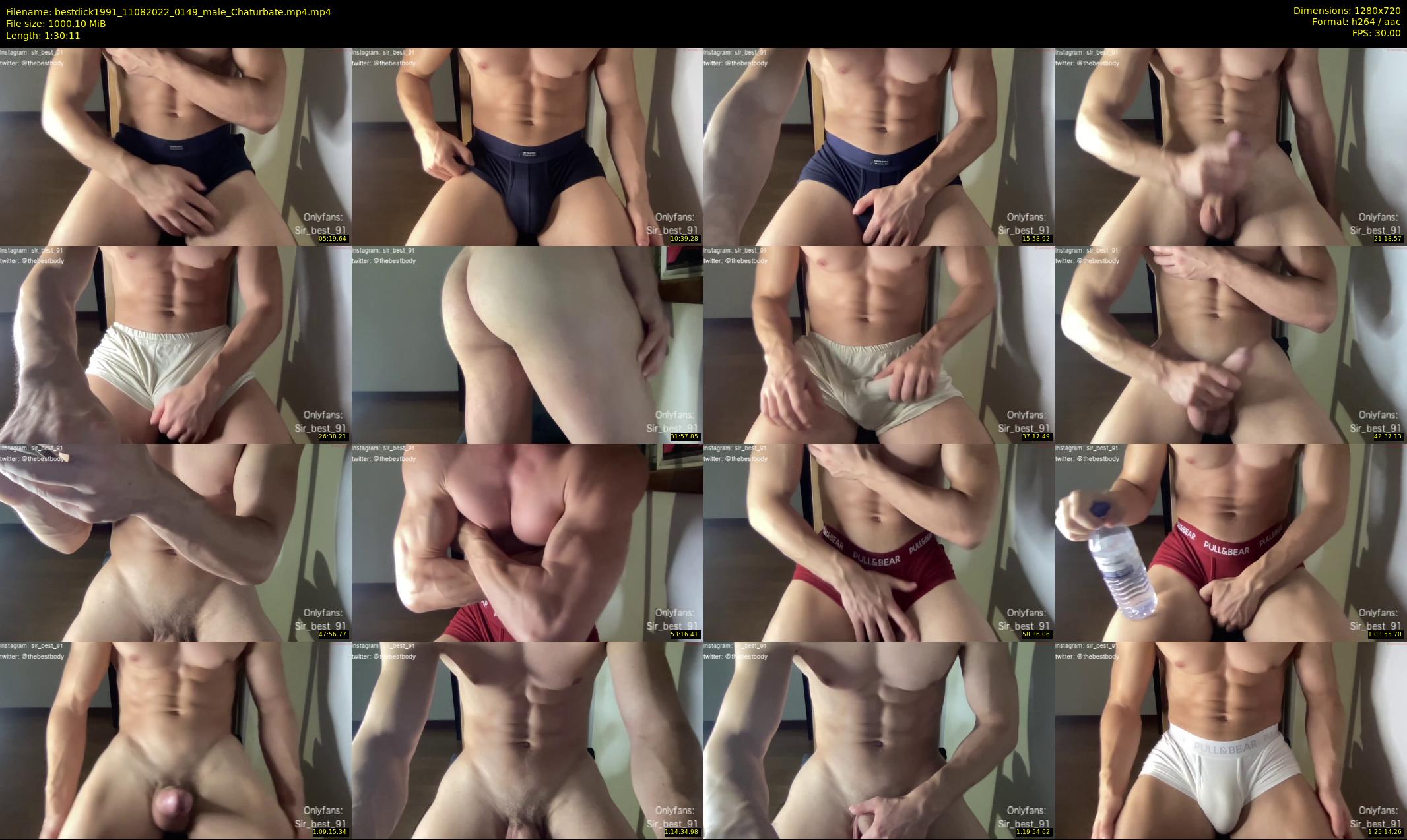 bestdick1991 — 91 minute Chaturbate male cam show recording, 720p, Aug 11, 2022