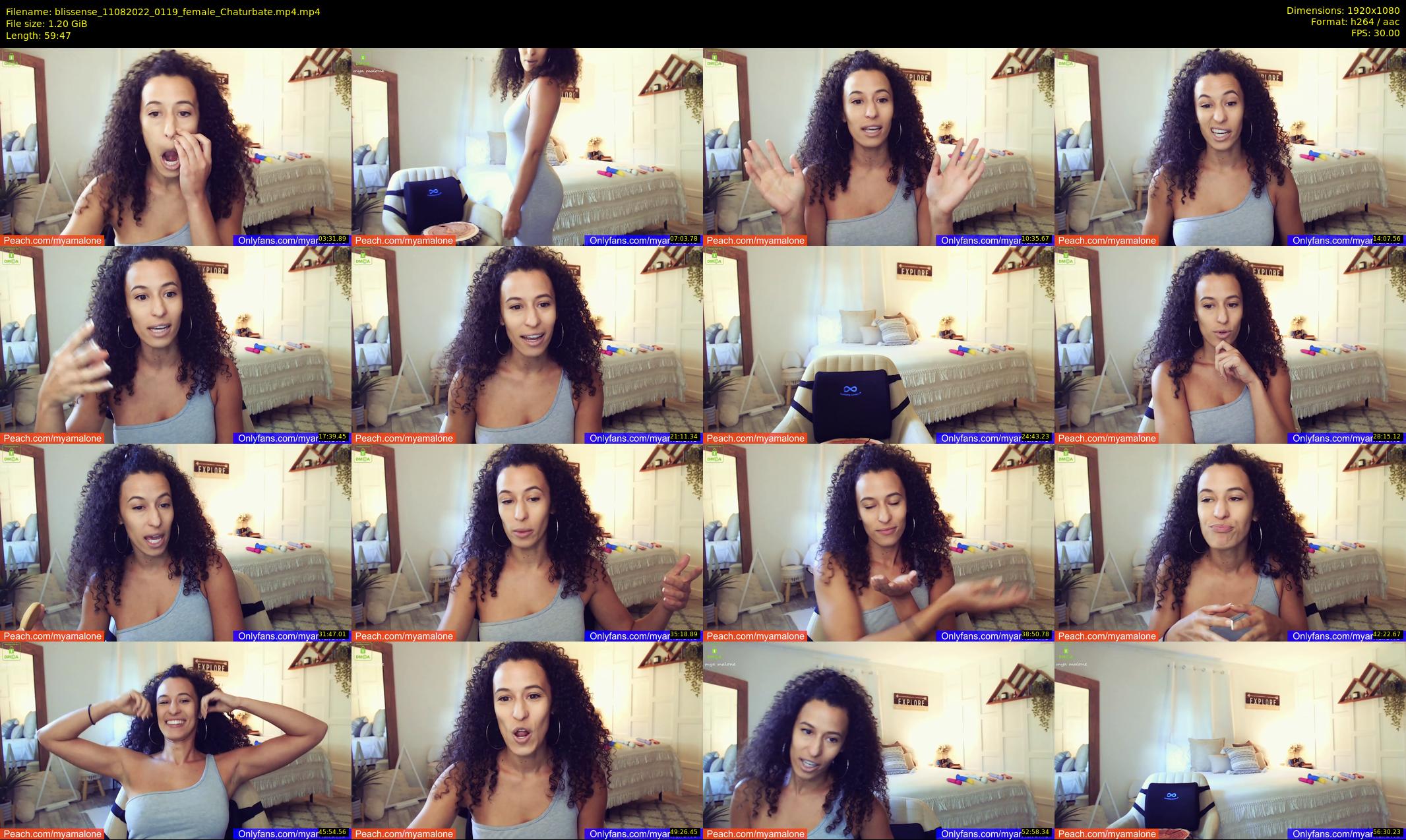 blissense — 60 minute Chaturbate female cam show recording, 1080p, Aug 11, 2022