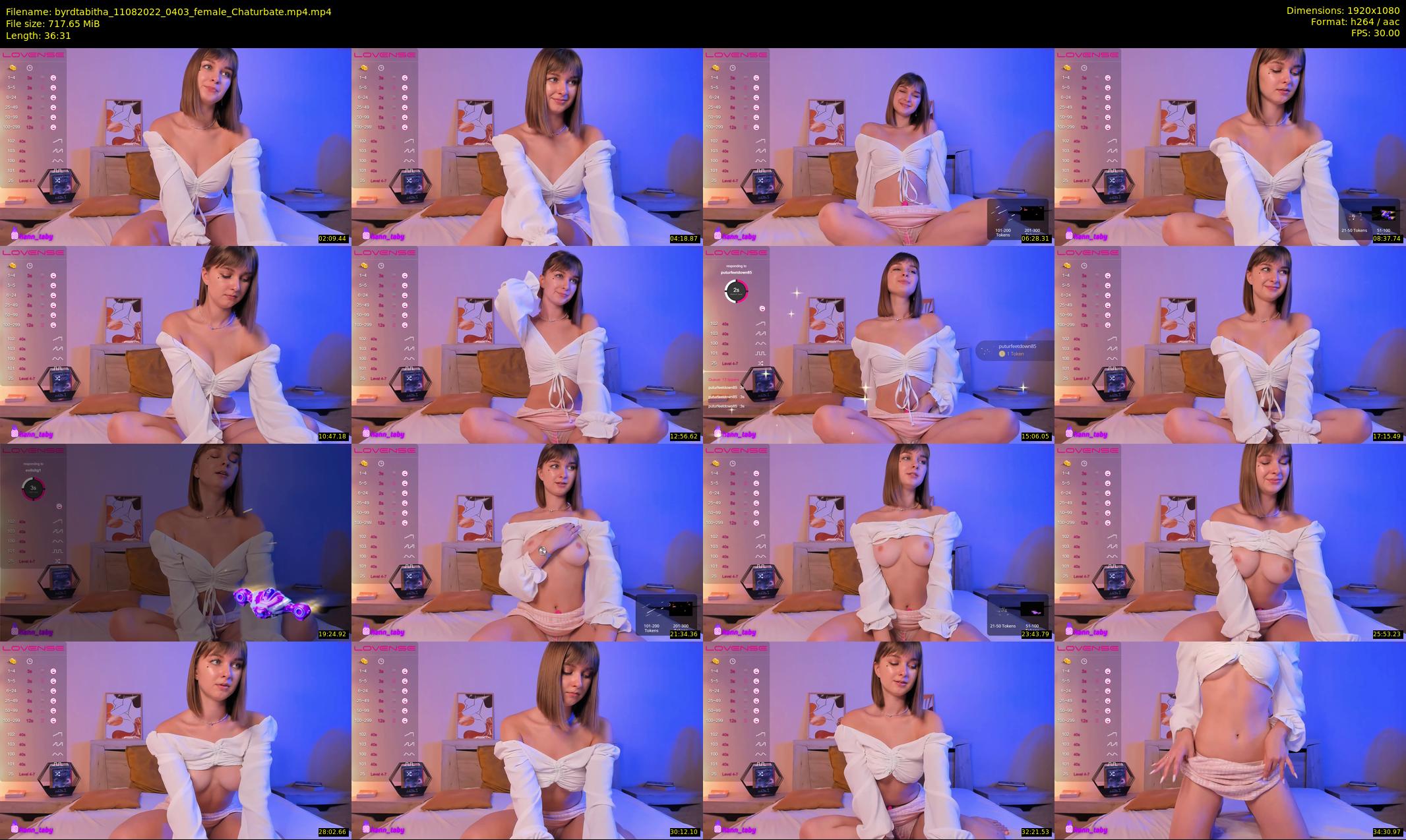 byrdtabitha — 37 minute Chaturbate female cam show recording, 1080p, Aug 11, 2022