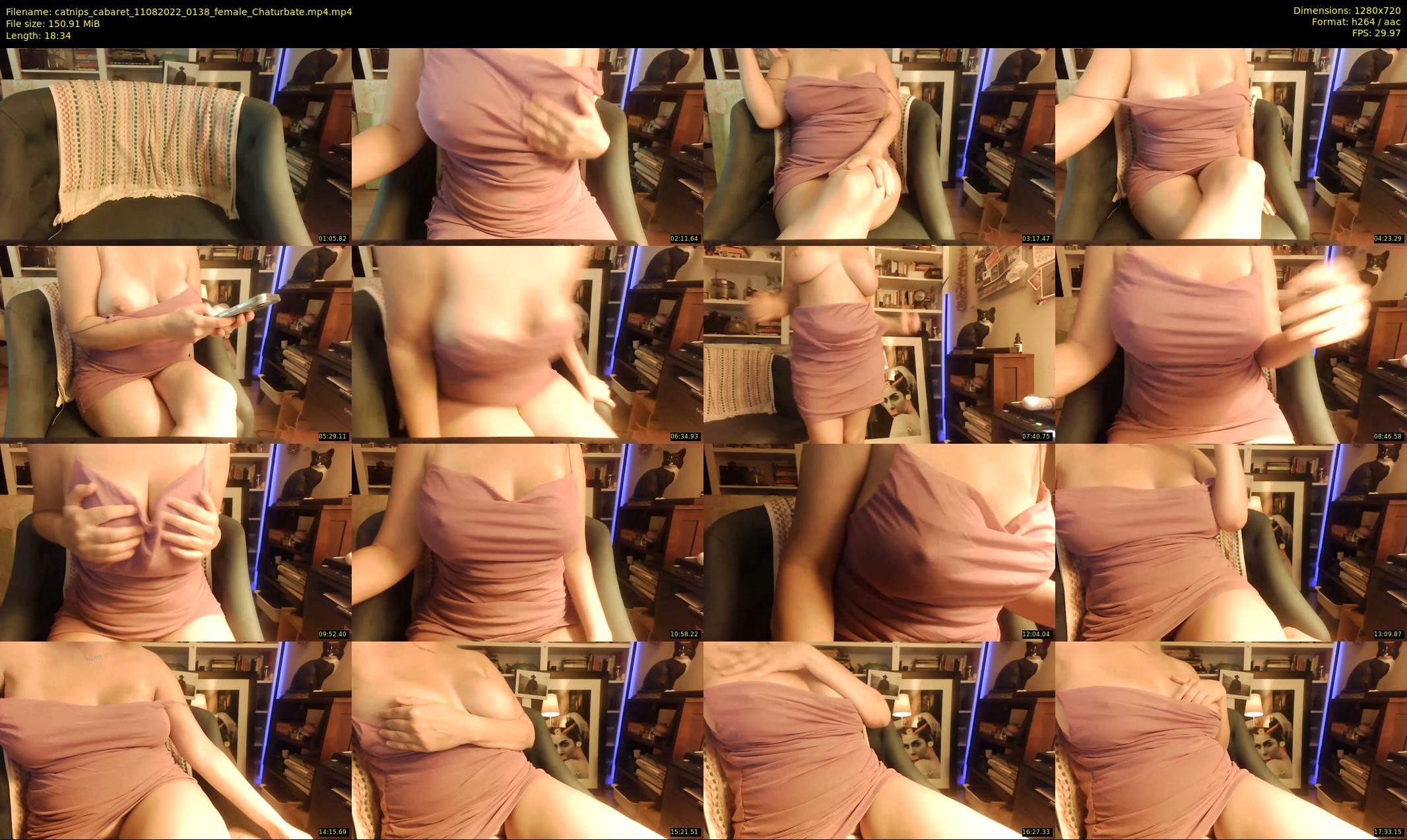 catnips_cabaret — 19 minute Chaturbate female cam show recording, 720p, Aug 11, 2022