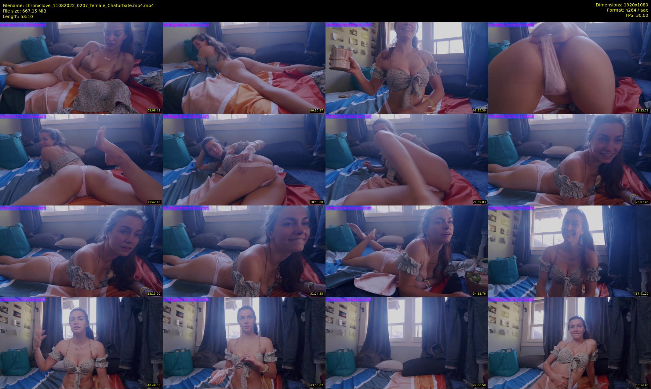 chroniclove — 54 minute Chaturbate female cam show recording, 1080p, Aug 11, 2022