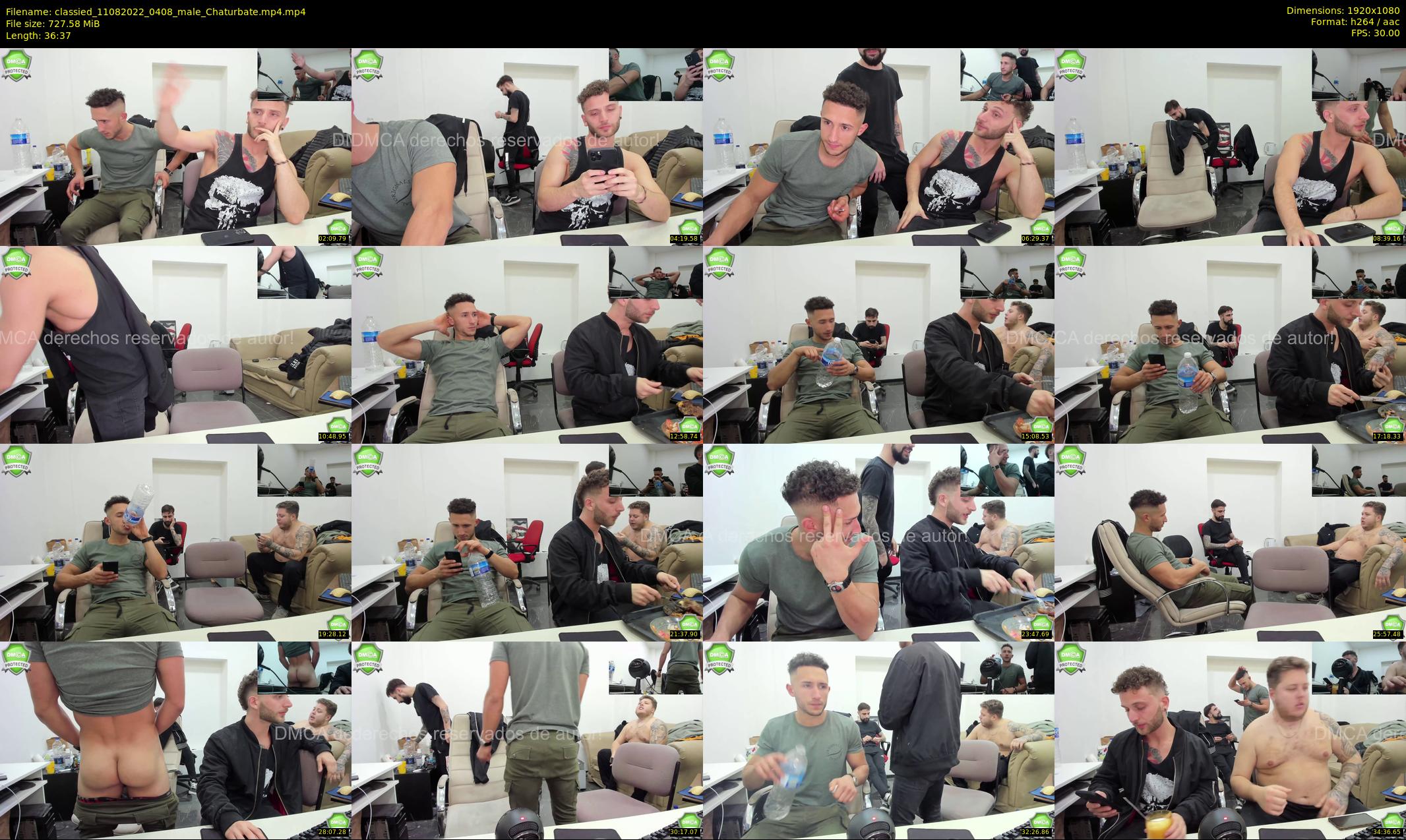 classied — 37 minute Chaturbate male cam show recording, 1080p, Aug 11, 2022