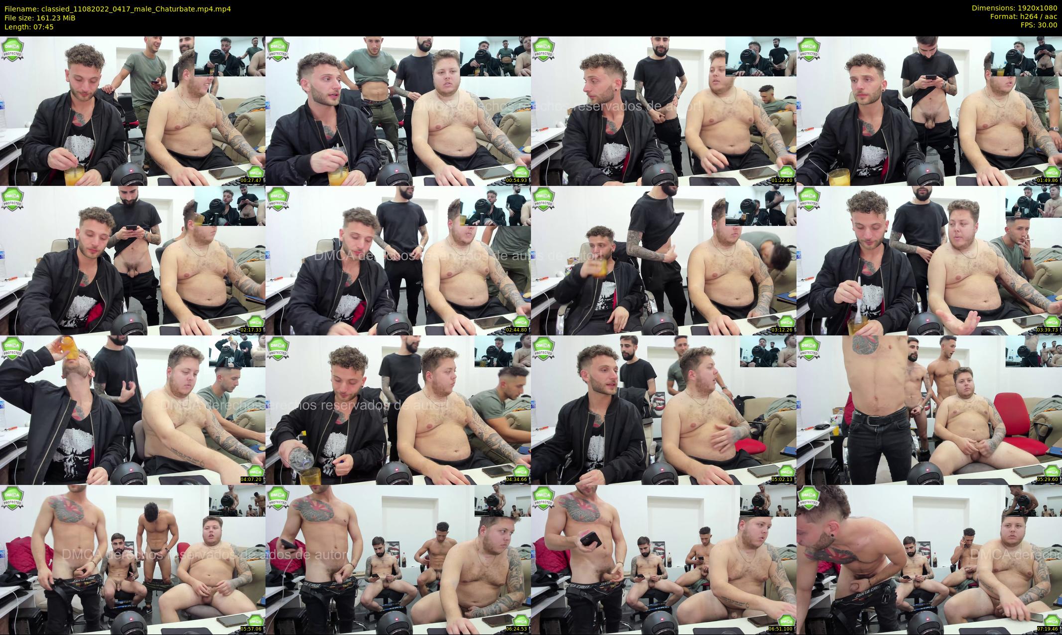 classied — 8 minute Chaturbate male cam show recording, 1080p, Aug 11, 2022