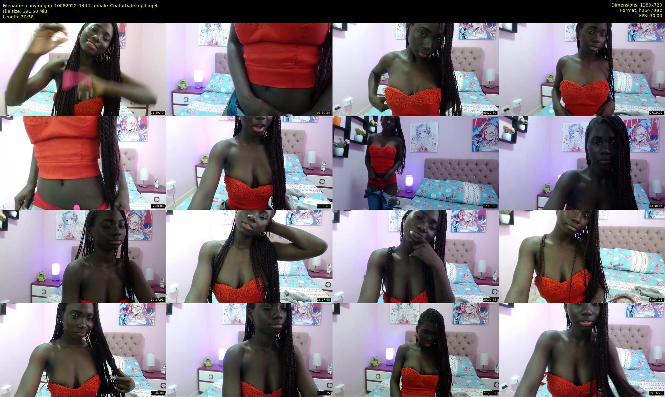 conymegan — 31 minute Chaturbate female cam show recording, 720p, Aug 10, 2022