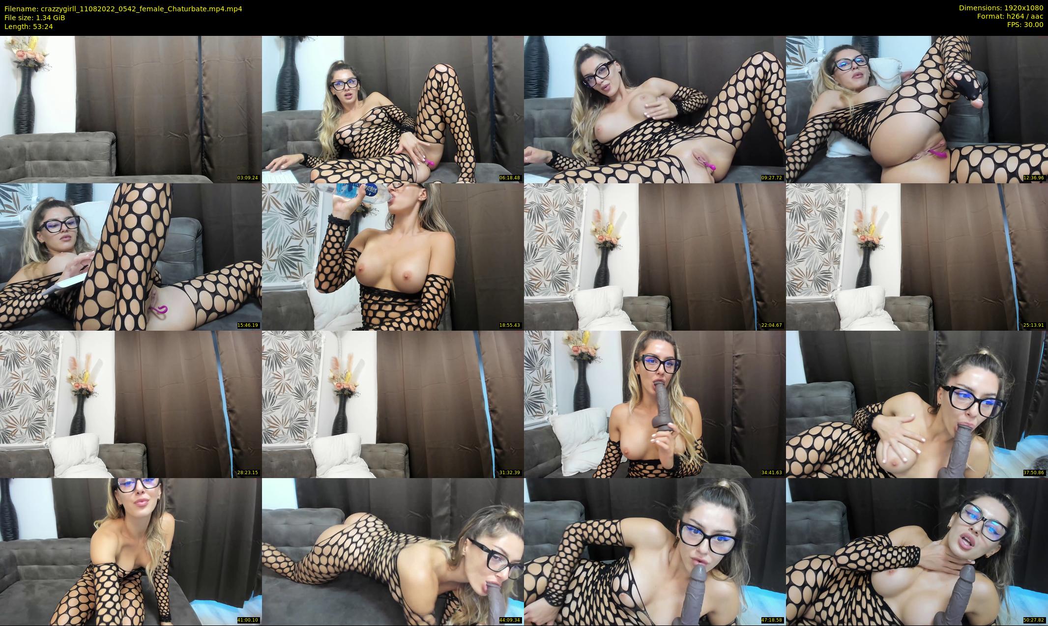 crazzygirll — 54 minute Chaturbate female cam show recording, 1080p, Aug 11, 2022