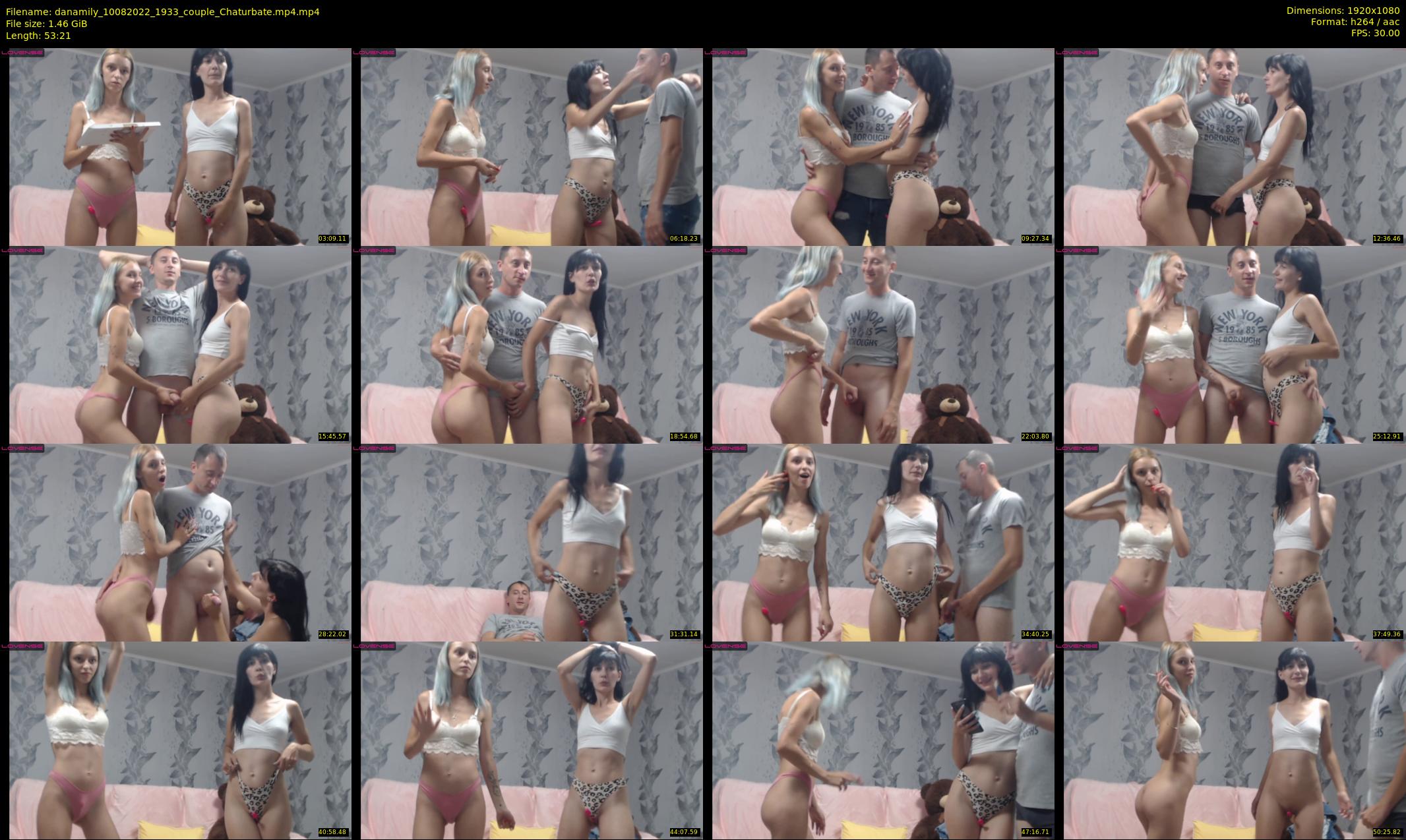 danamily — 54 minute Chaturbate female cam show recording, 1080p, Aug 10, 2022