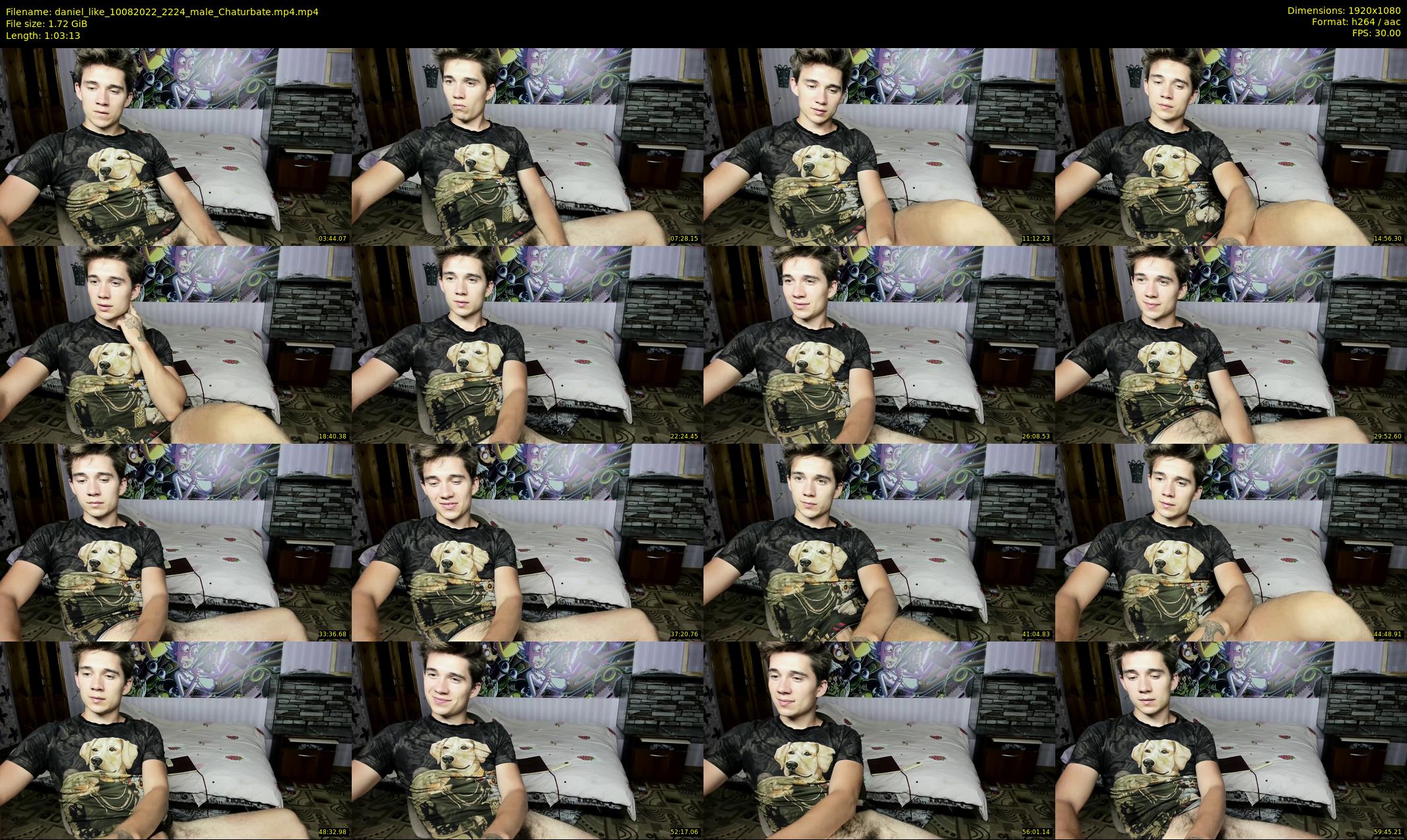 daniel_like — 64 minute Chaturbate male cam show recording, 1080p, Aug 10, 2022