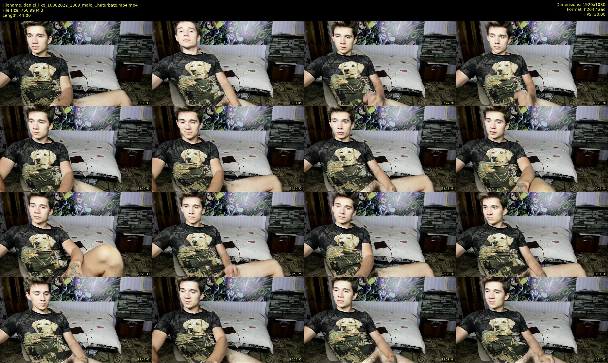 daniel_like — 44 minute Chaturbate male cam show recording, 1080p, Aug 10, 2022