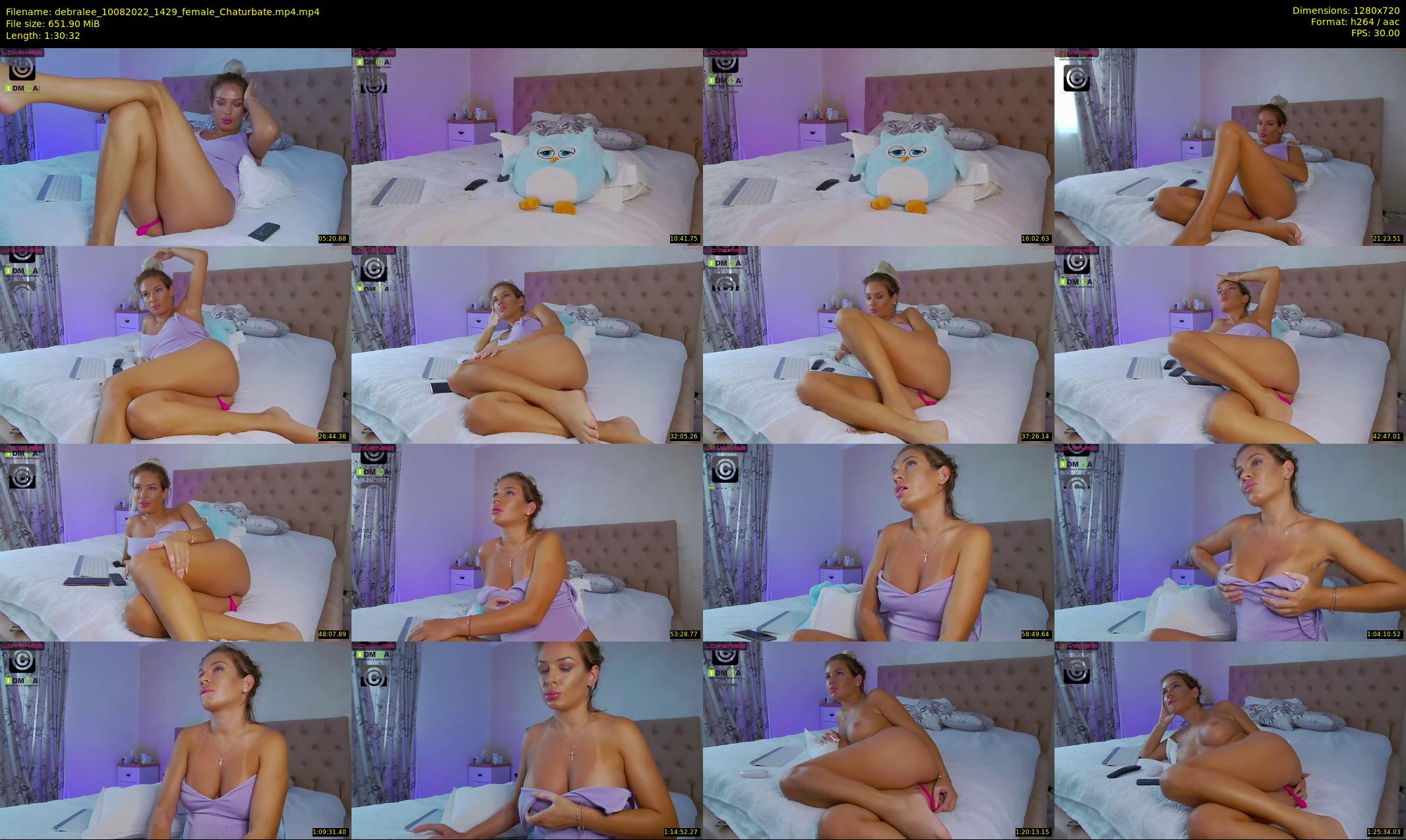 debralee — 91 minute Chaturbate female cam show recording, 720p, Aug 10, 2022