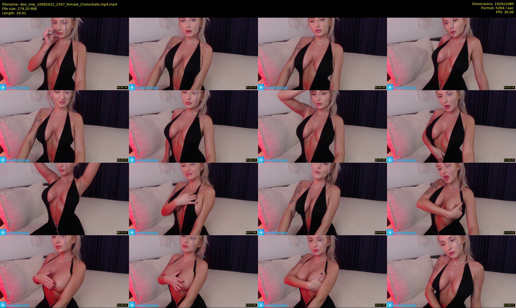 dee_nise — 17 minute Chaturbate female cam show recording, 1080p, Aug 10, 2022