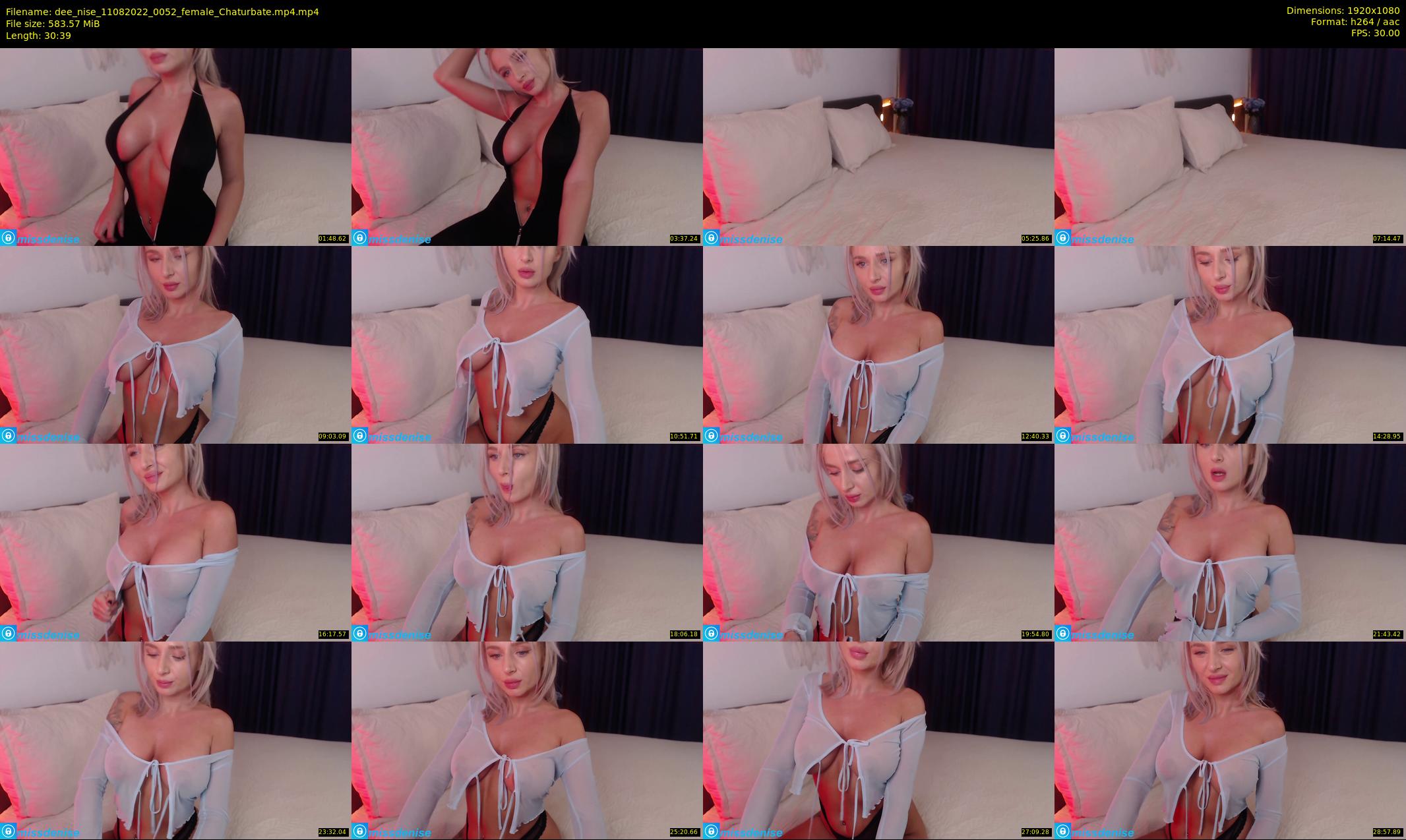 dee_nise — 31 minute Chaturbate female cam show recording, 1080p, Aug 11, 2022
