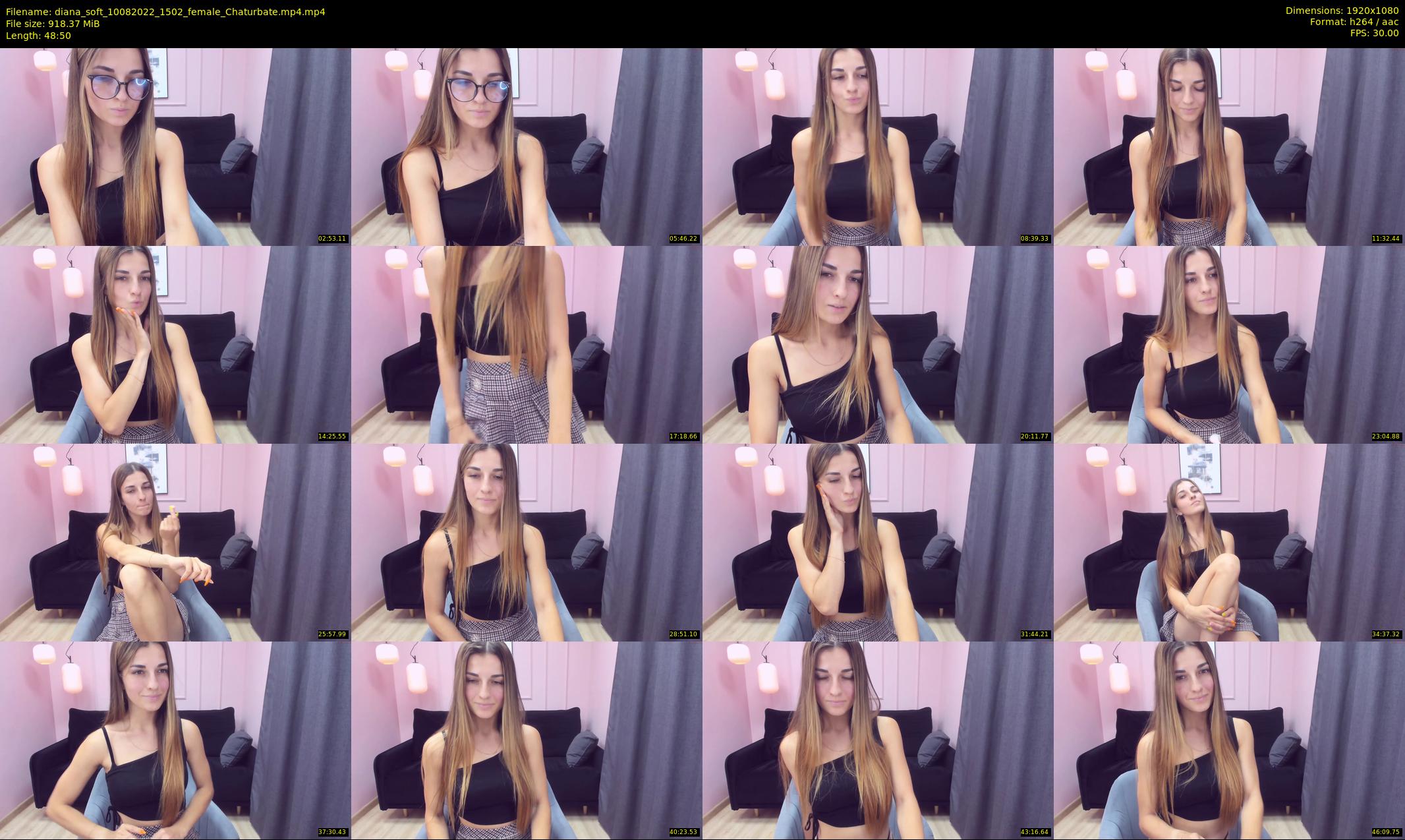 diana_soft — 49 minute Chaturbate female cam show recording, 1080p, Aug 10, 2022
