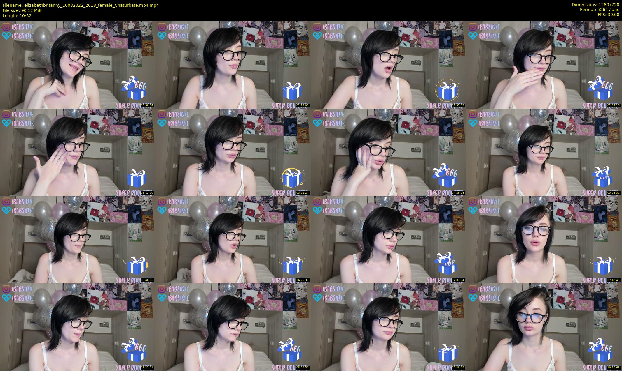 elizabethbritanny — 11 minute Chaturbate female cam show recording, 720p, Aug 10, 2022