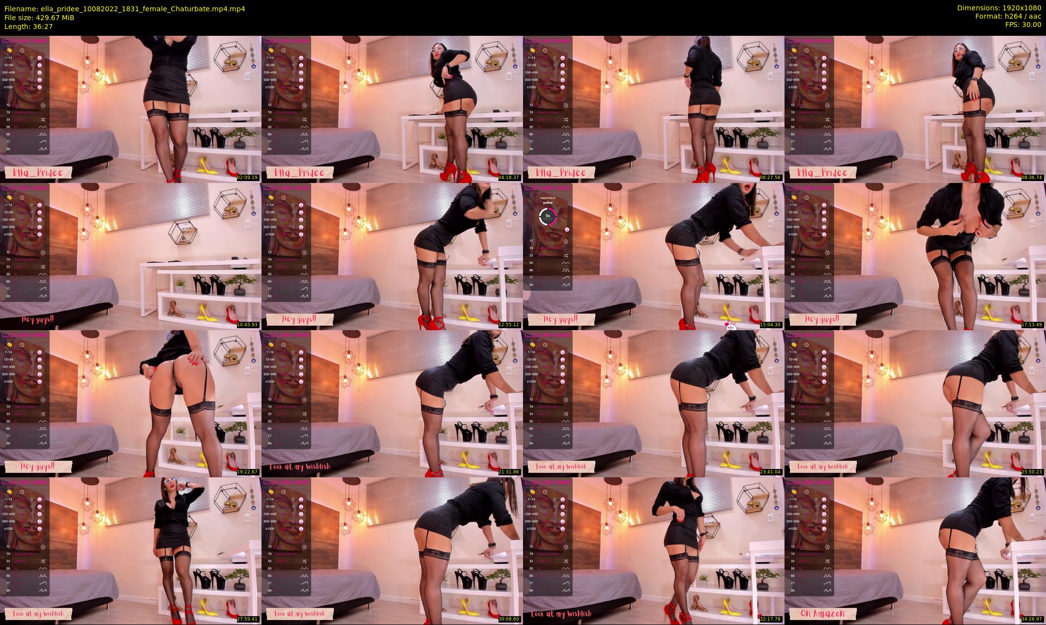 ella_pridee — 37 minute Chaturbate female cam show recording, 1080p, Aug 10, 2022