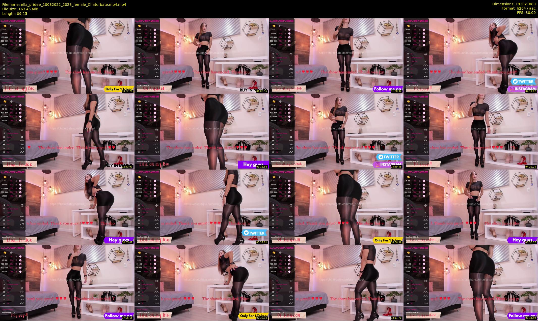 ella_pridee — 10 minute Chaturbate female cam show recording, 1080p, Aug 10, 2022