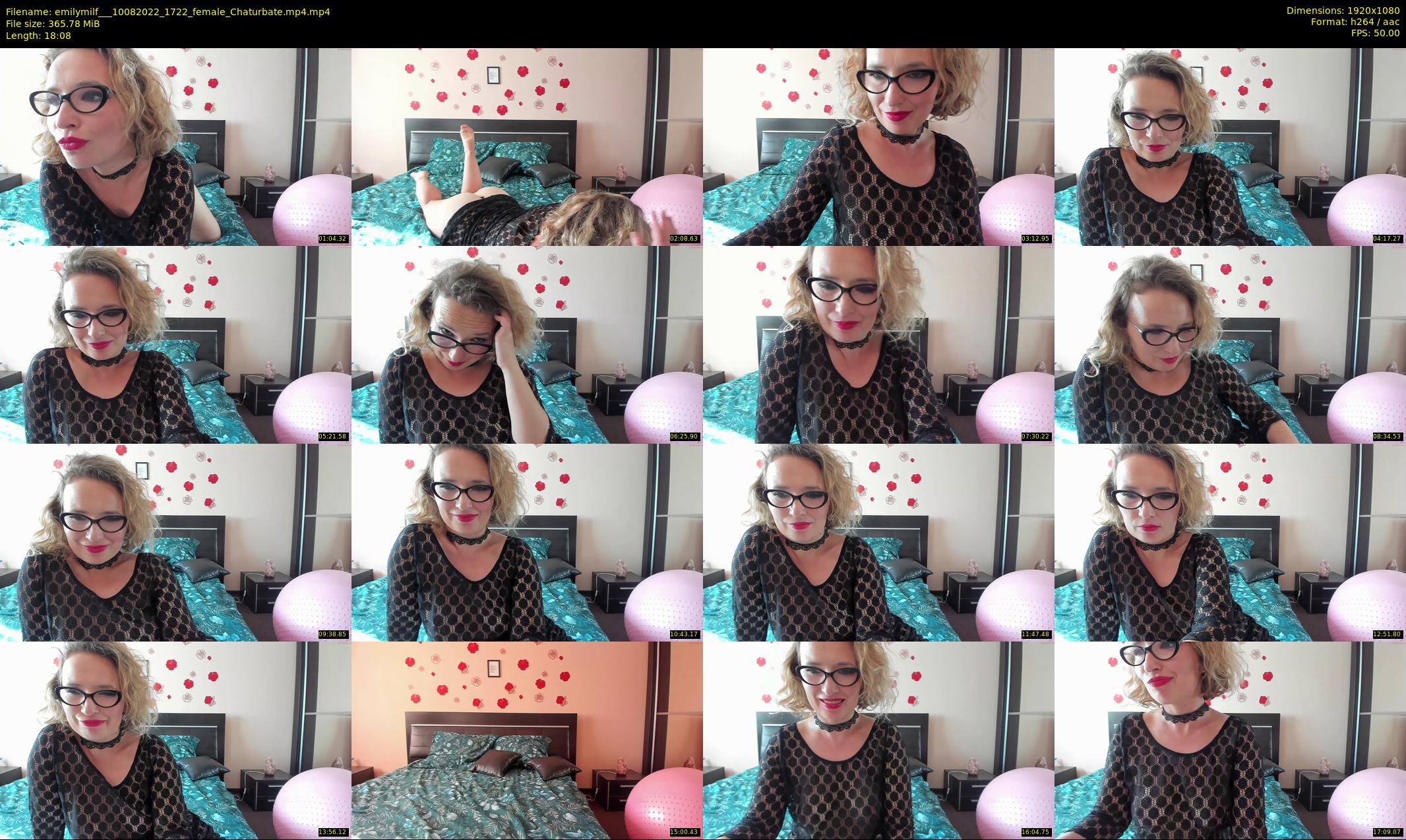 emilymilf__ — 19 minute Chaturbate female cam show recording, 1080p, Aug 10, 2022
