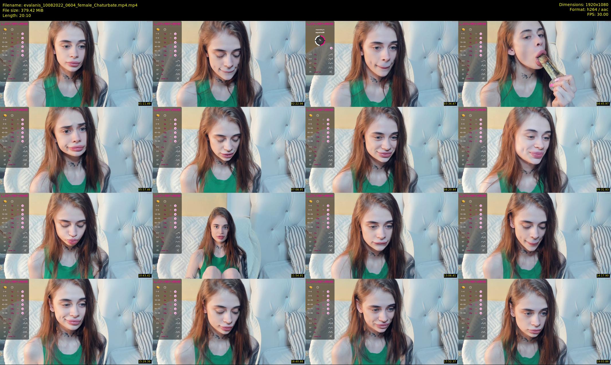 evalanis — 21 minute Chaturbate couple cam show recording, 1080p, Aug 10, 2022