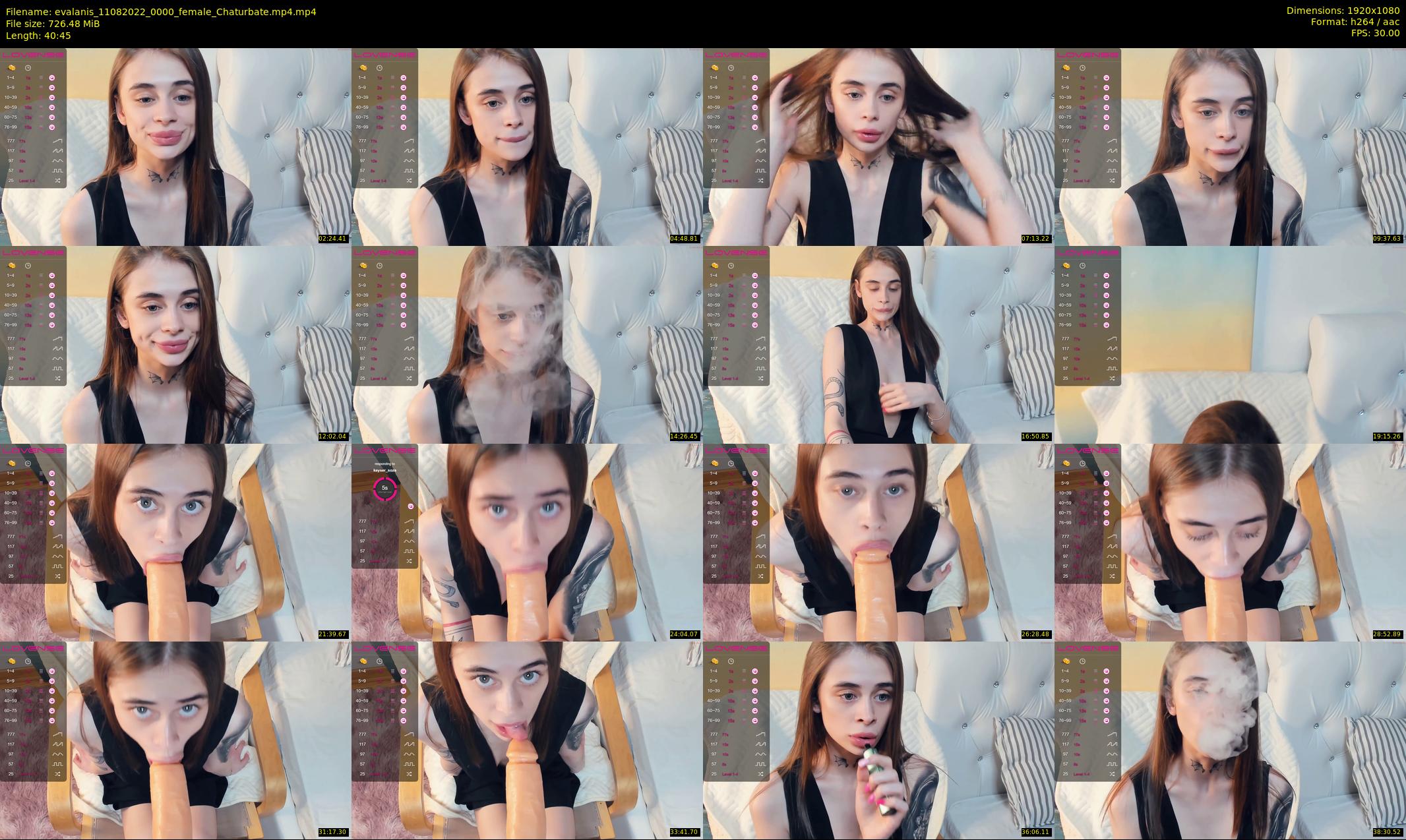 evalanis — 41 minute Chaturbate couple cam show recording, 1080p, Aug 11, 2022
