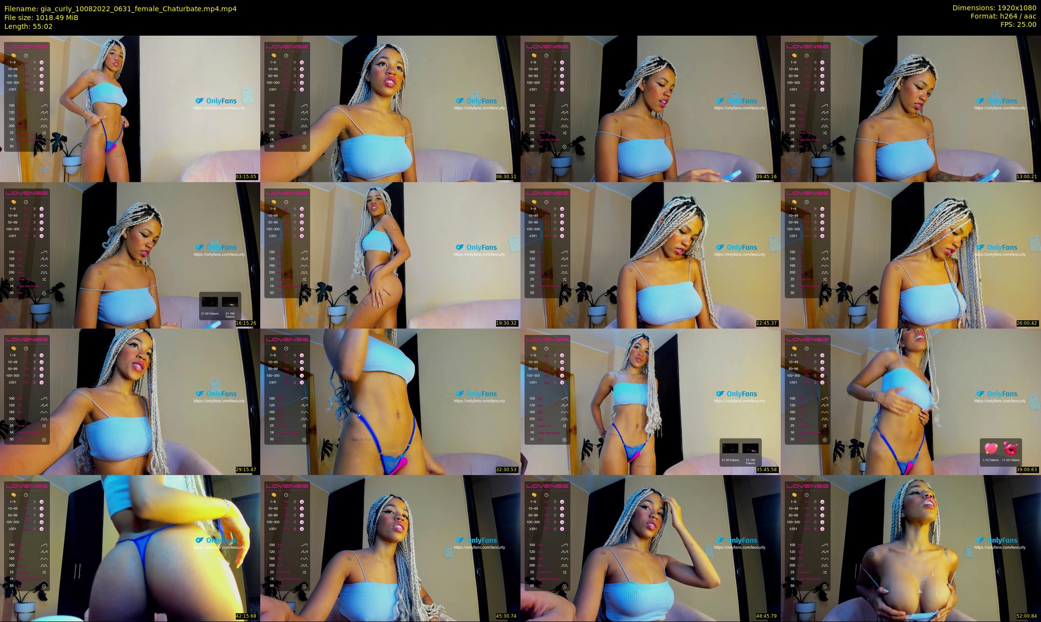 gia_curly — 56 minute Chaturbate female cam show recording, 1080p, Aug 10, 2022