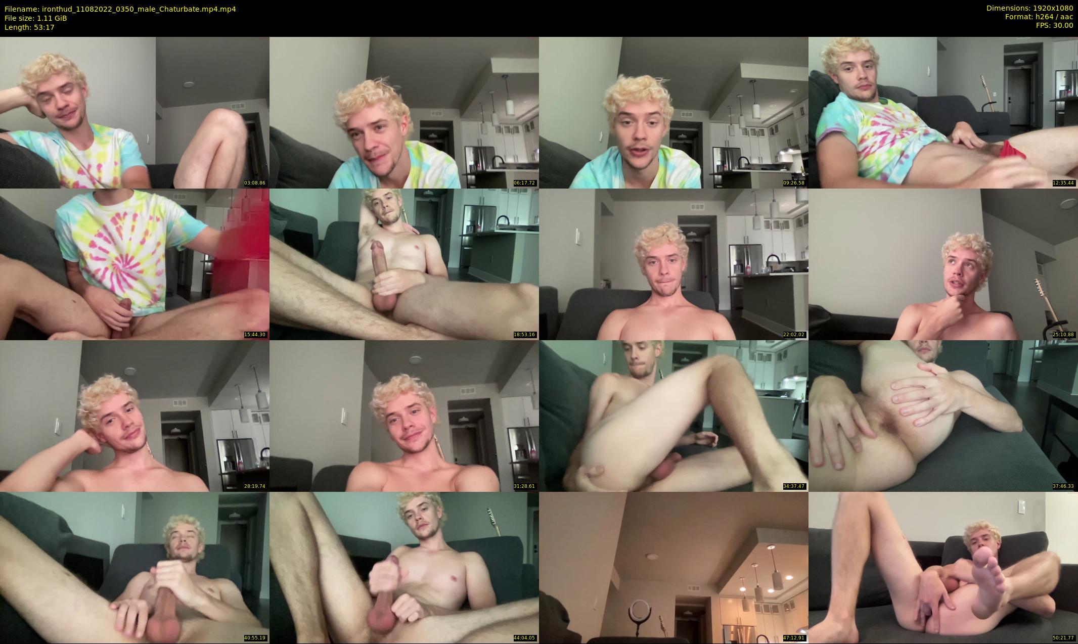 ironthud — 54 minute Chaturbate male cam show recording, 1080p, Aug 11, 2022
