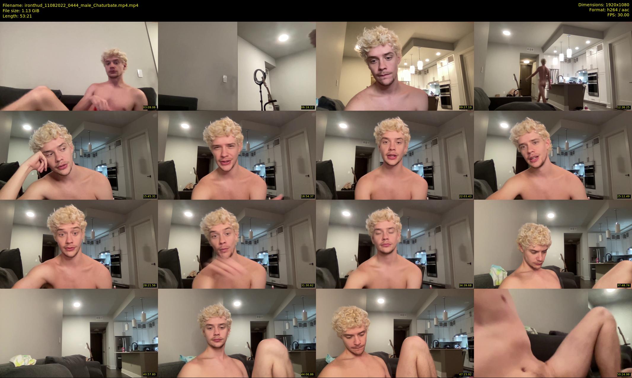ironthud — 54 minute Chaturbate male cam show recording, 1080p, Aug 11, 2022