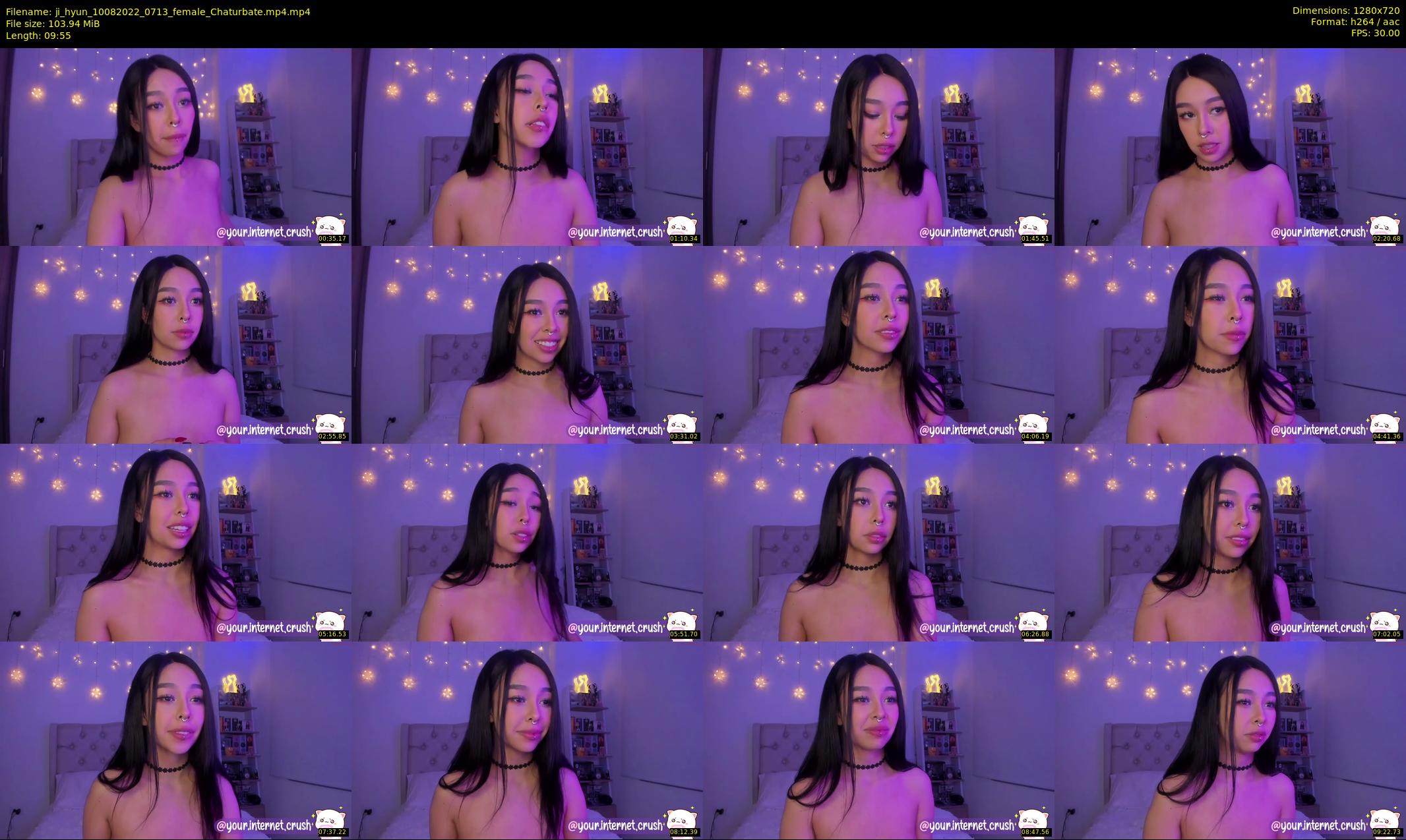 ji_hyun — 10 minute Chaturbate female cam show recording, 720p, Aug 10, 2022