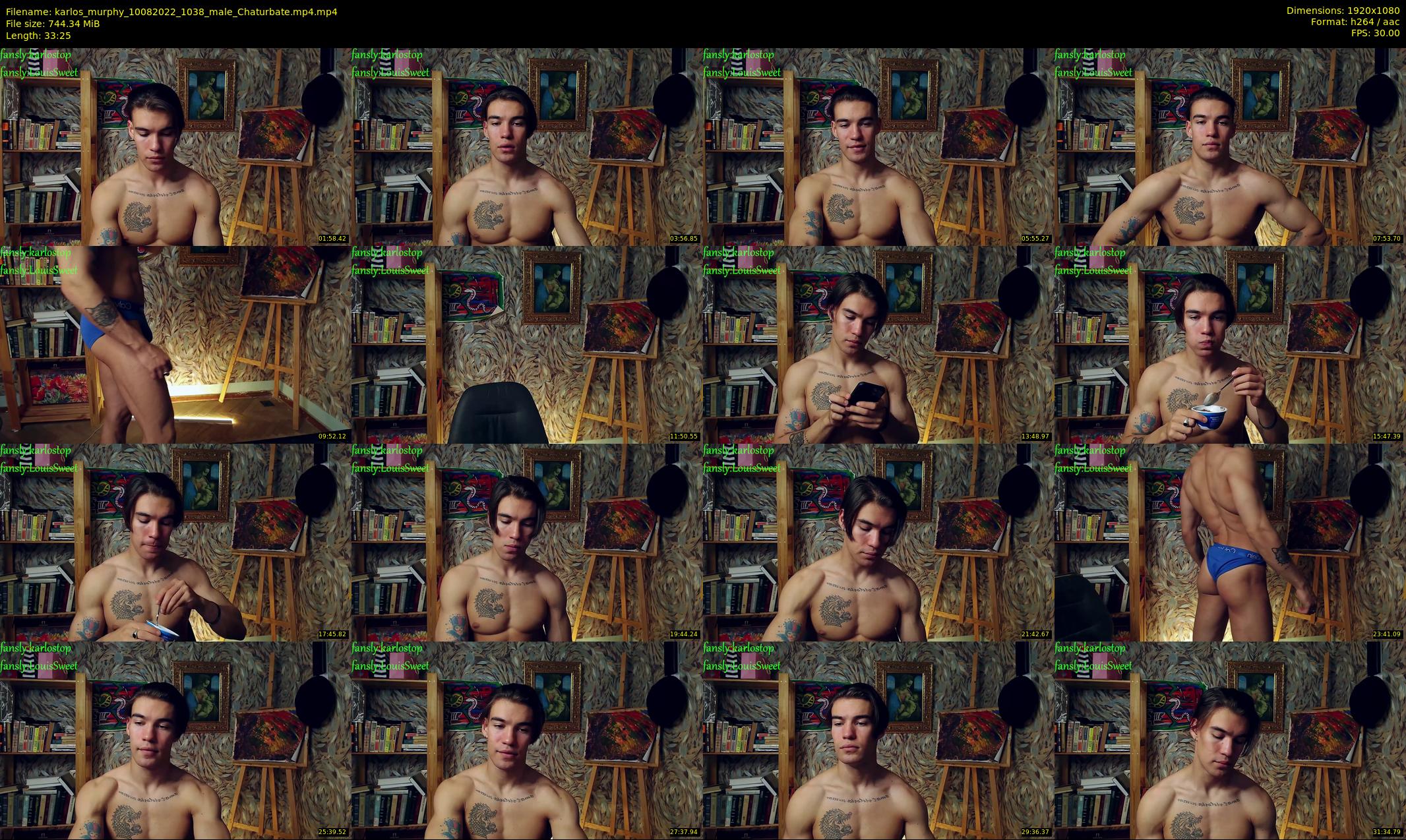 karlos_murphy — 34 minute Chaturbate male cam show recording, 1080p, Aug 10, 2022